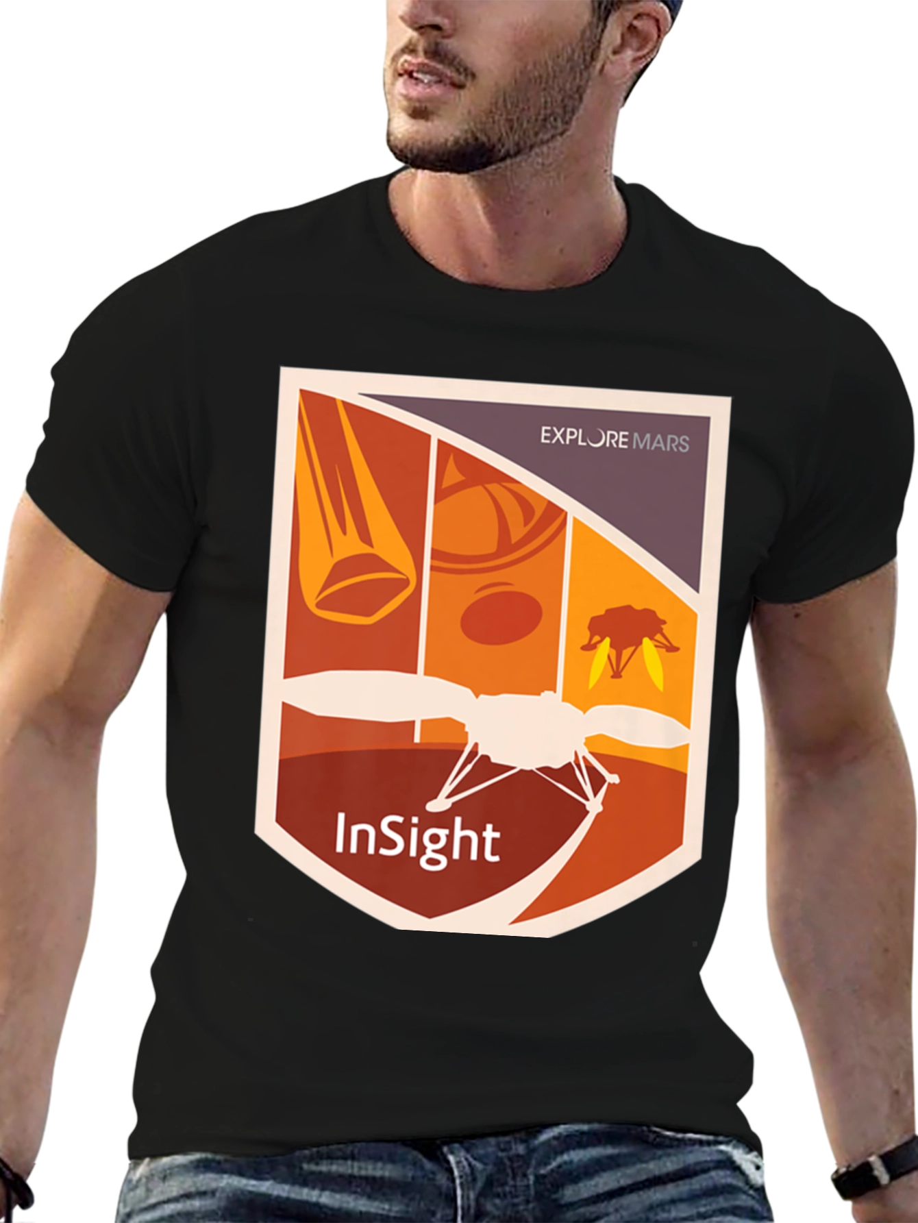 Explore Mars InSight Lander T-Shirt
