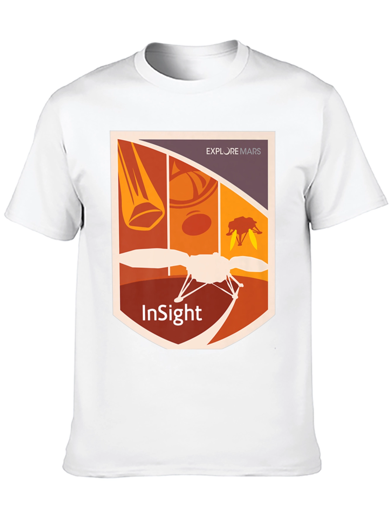 Explore Mars InSight Lander T-Shirt