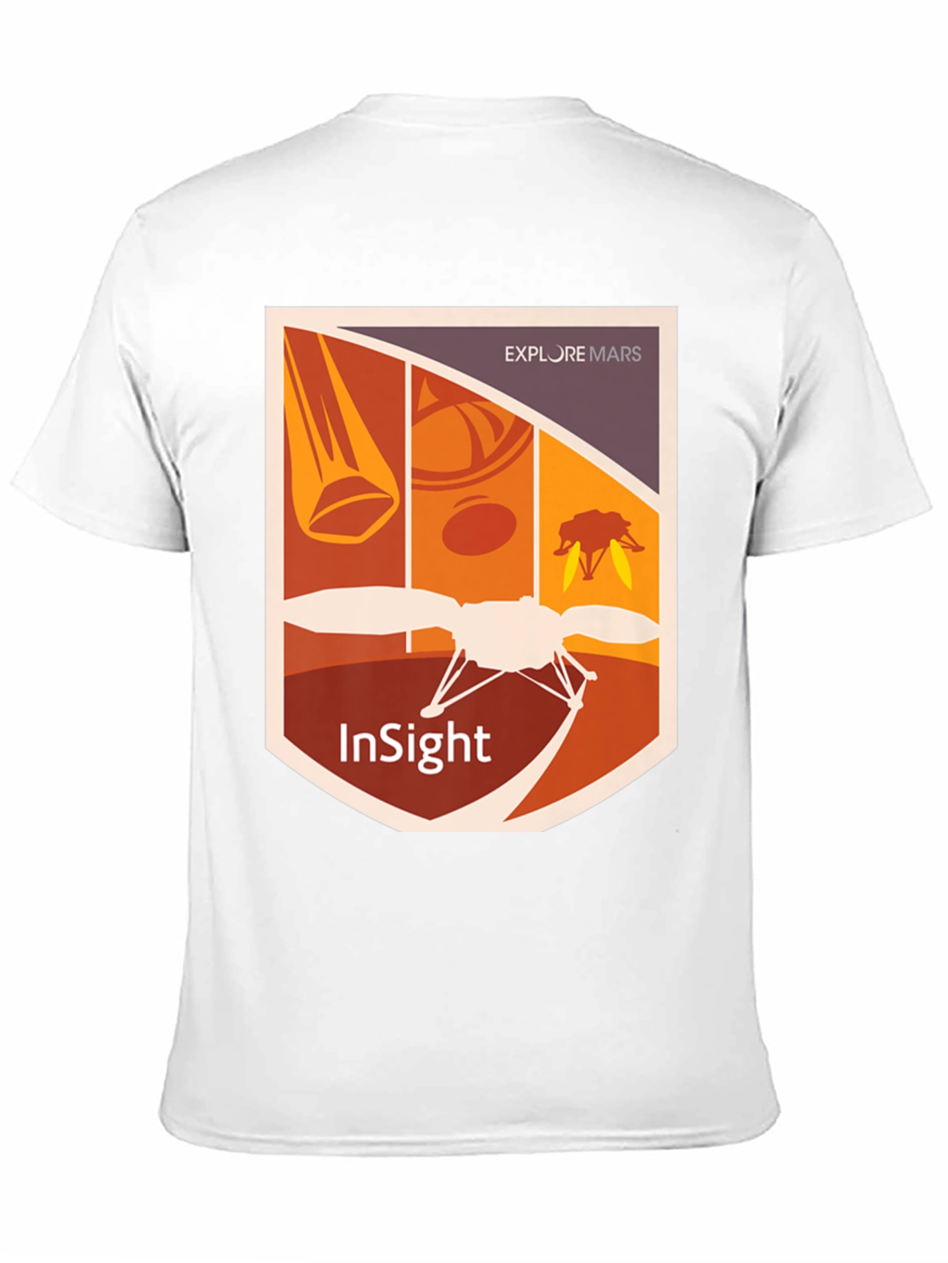 Explore Mars InSight Lander T-Shirt