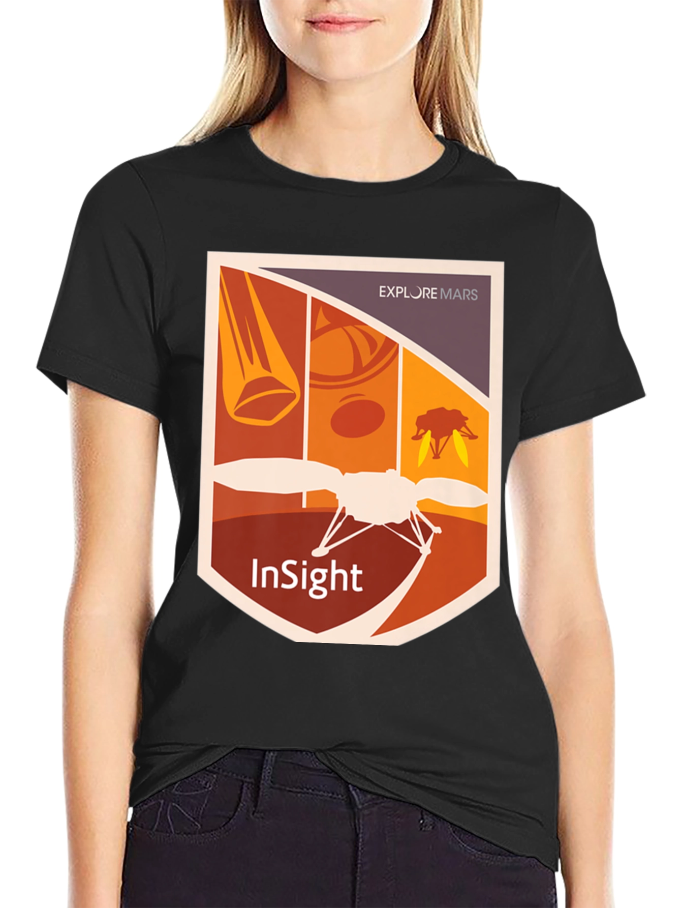 Explore Mars InSight Lander T-Shirt