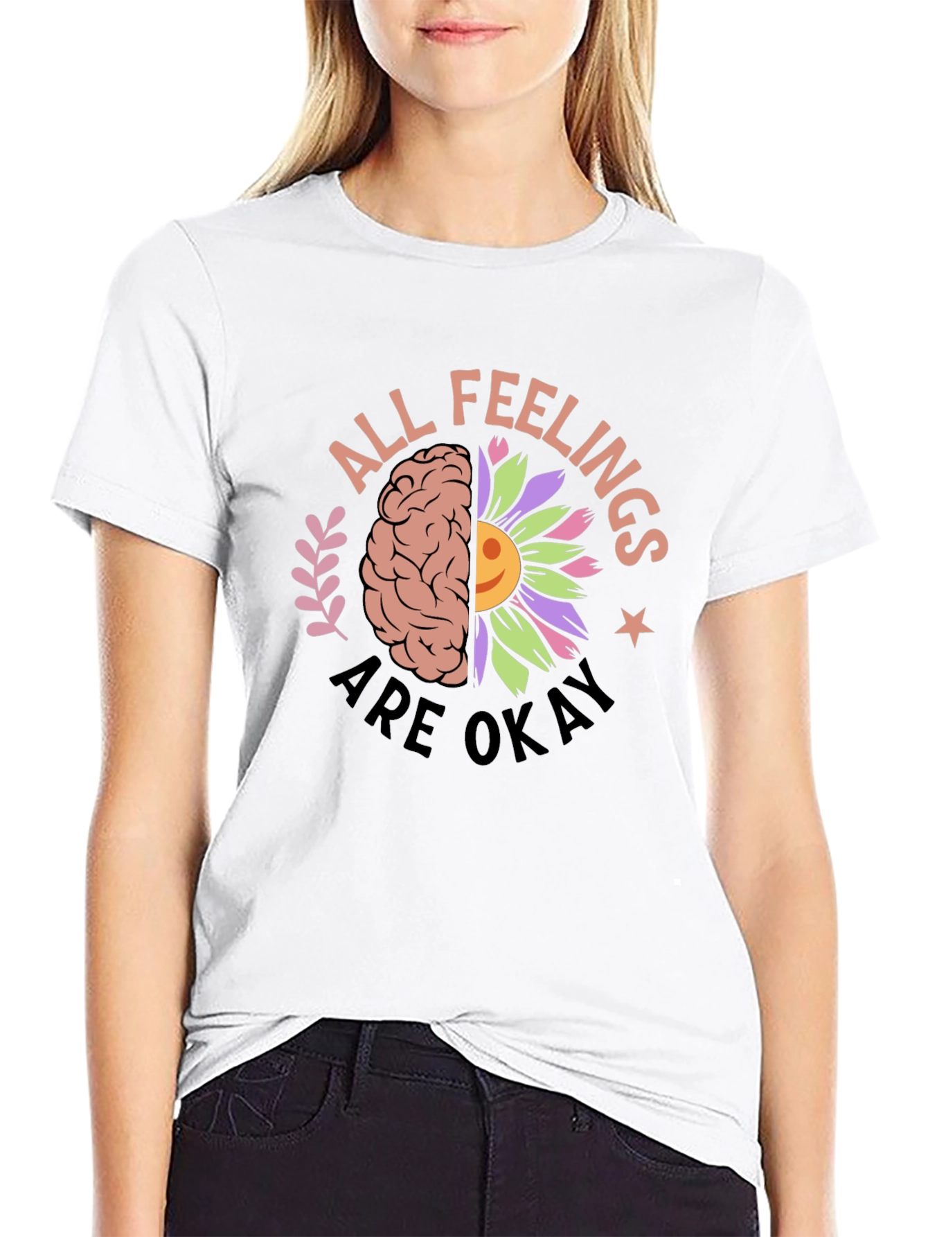 All Feelings Are Okay Graphic Tee