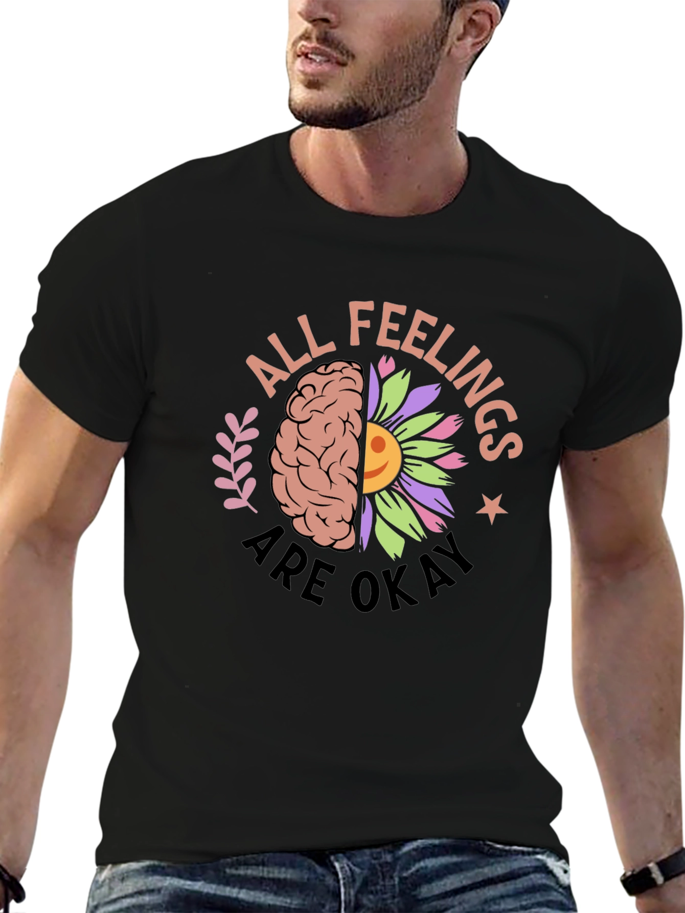 All Feelings Are Okay Graphic Tee