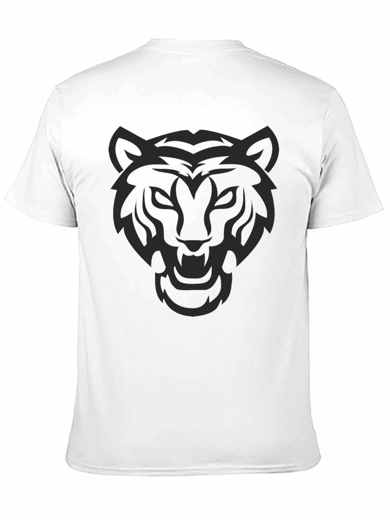 Black Tiger Graphic Tee - Mens Fashion