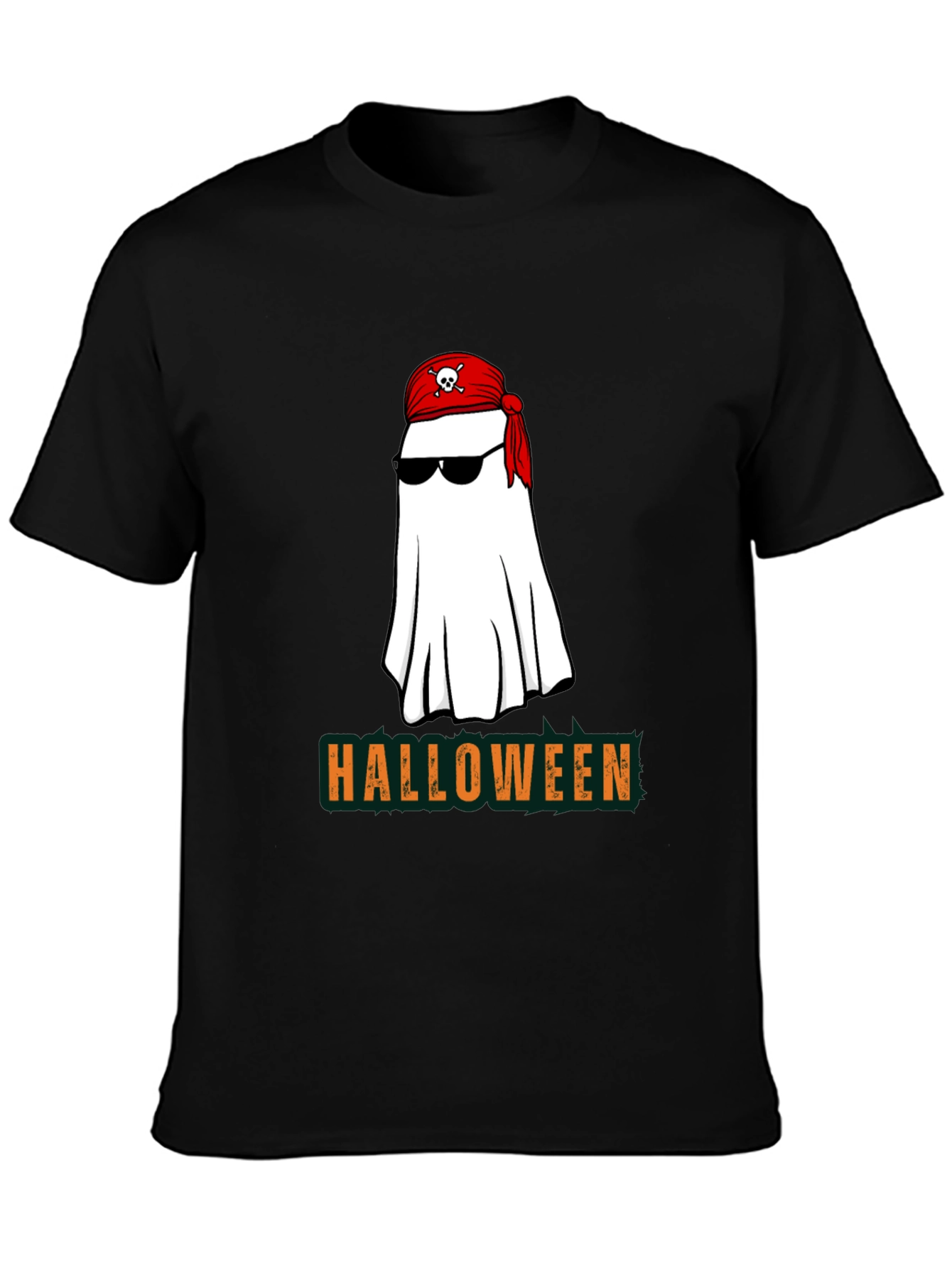 Halloween Ghost Pirate T-Shirt