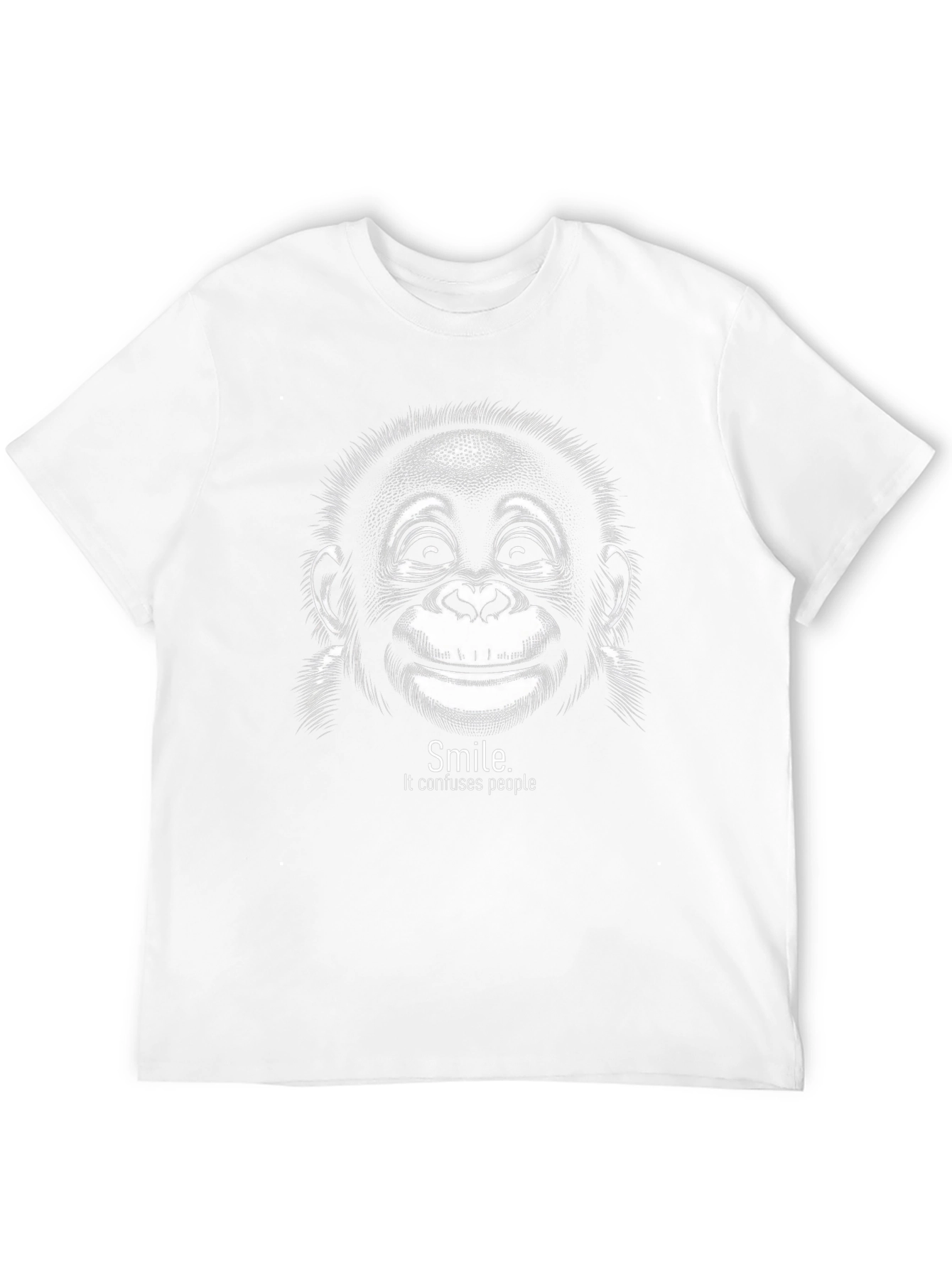 Smile Confuses People Graphic Tee