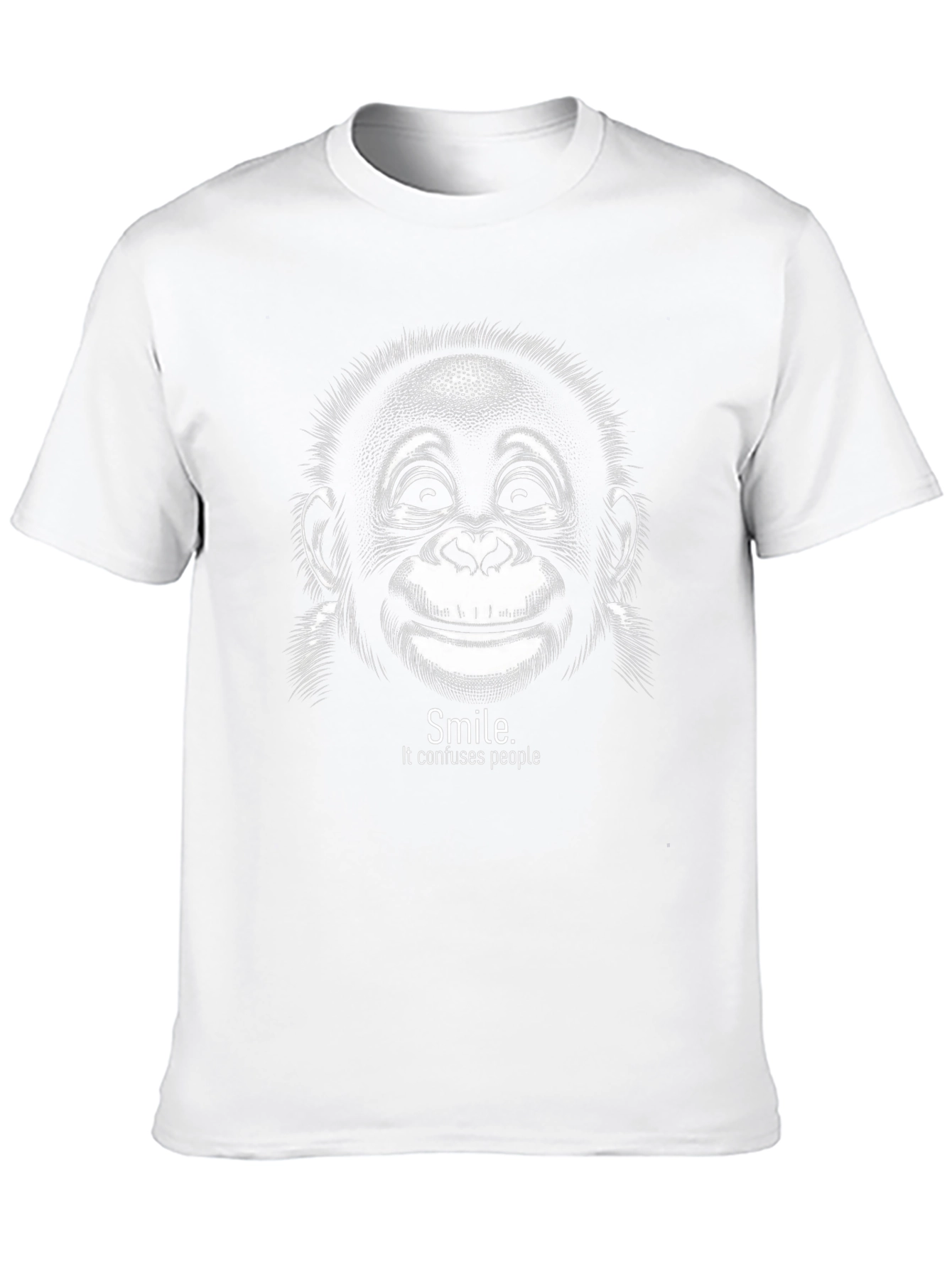 Smile Confuses People Graphic Tee