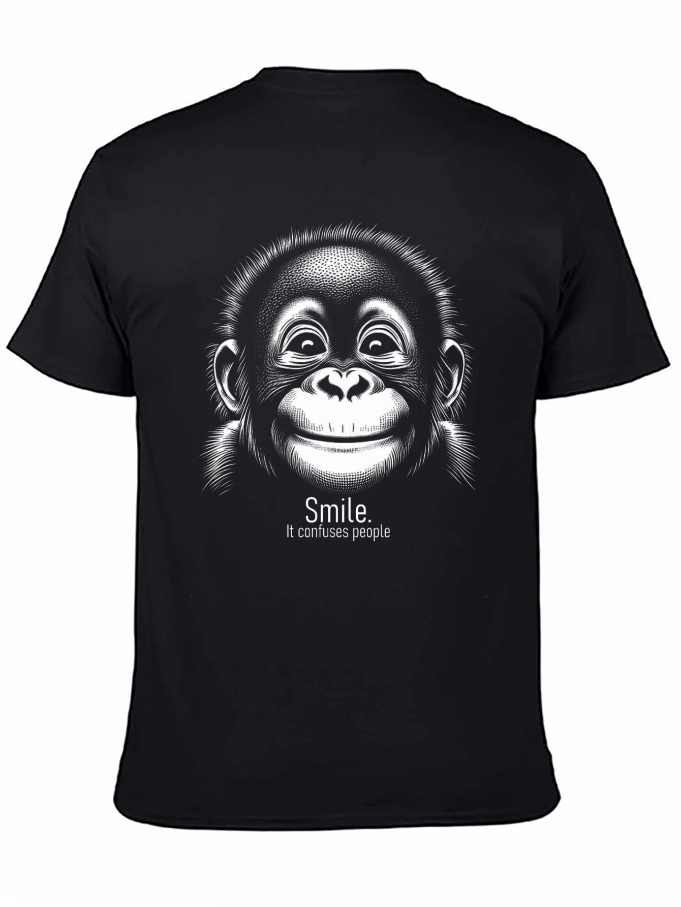 Smile Confuses People Graphic Tee
