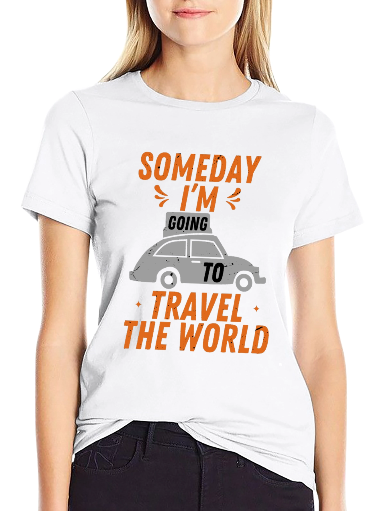Someday Im Going To Travel The World T-Shirt