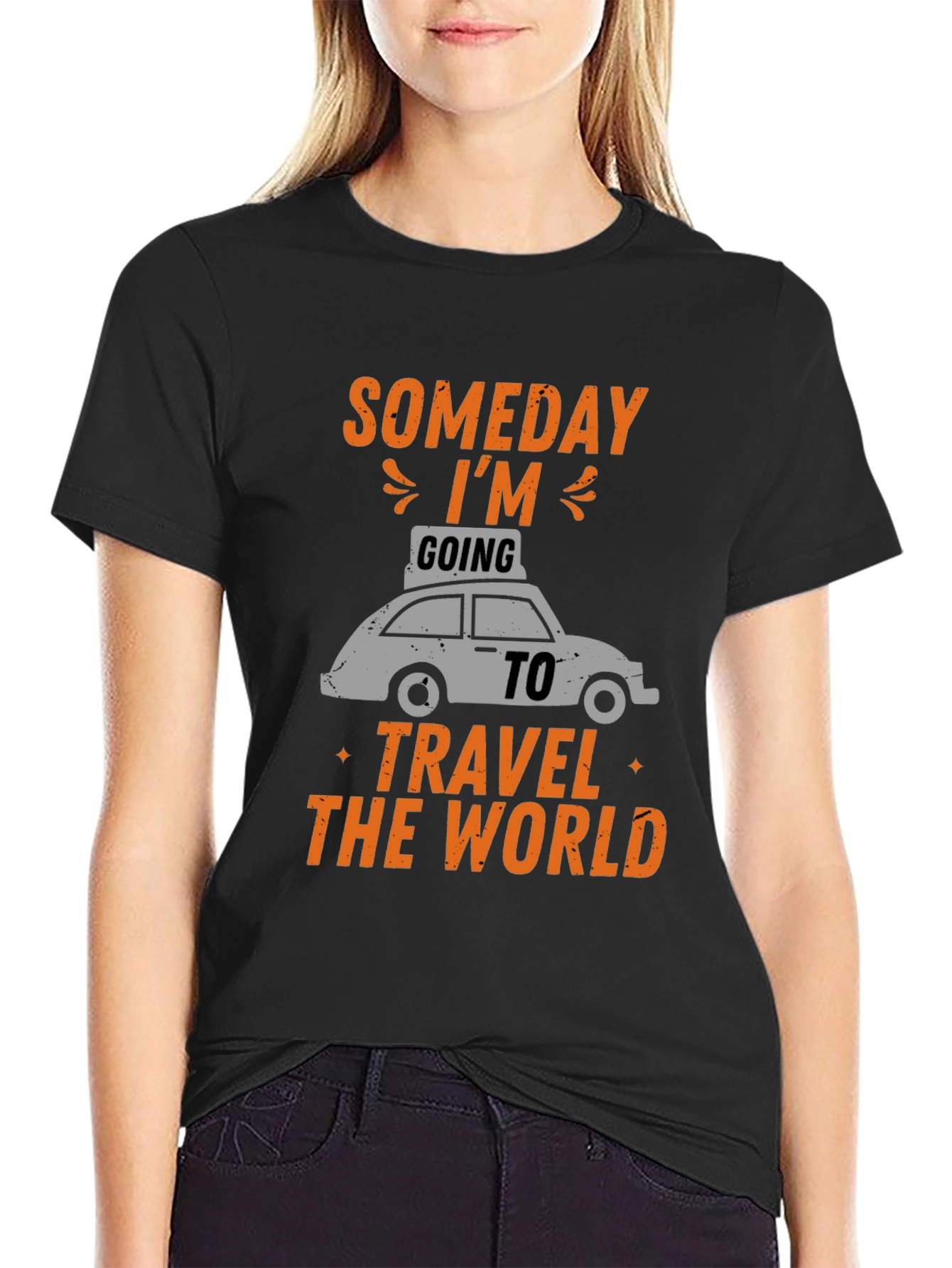 Someday Im Going To Travel The World T-Shirt