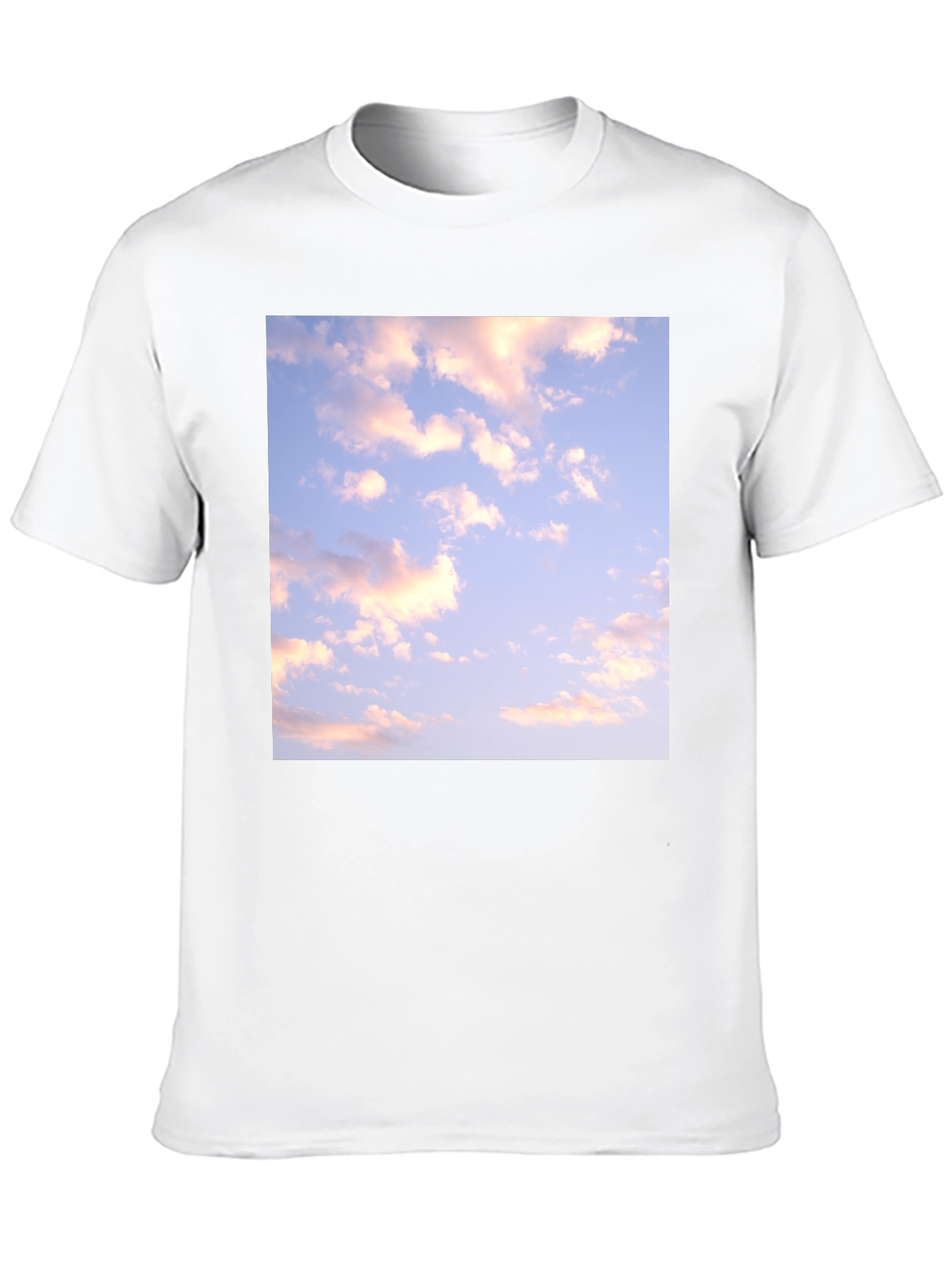 Cloudscape Graphic Tee - Black Cotton Blend