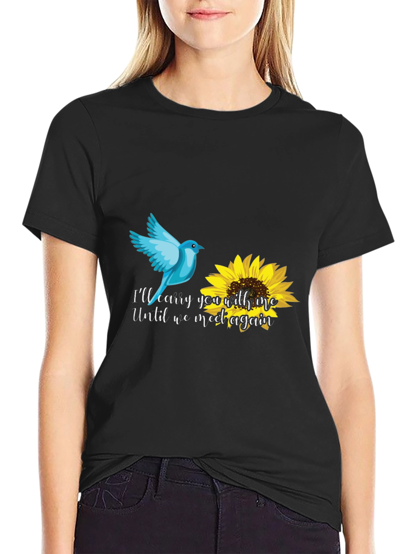 Carry You With Me Black T-Shirt