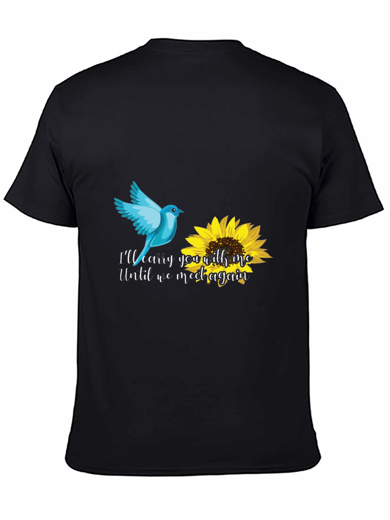 Carry You With Me Black T-Shirt
