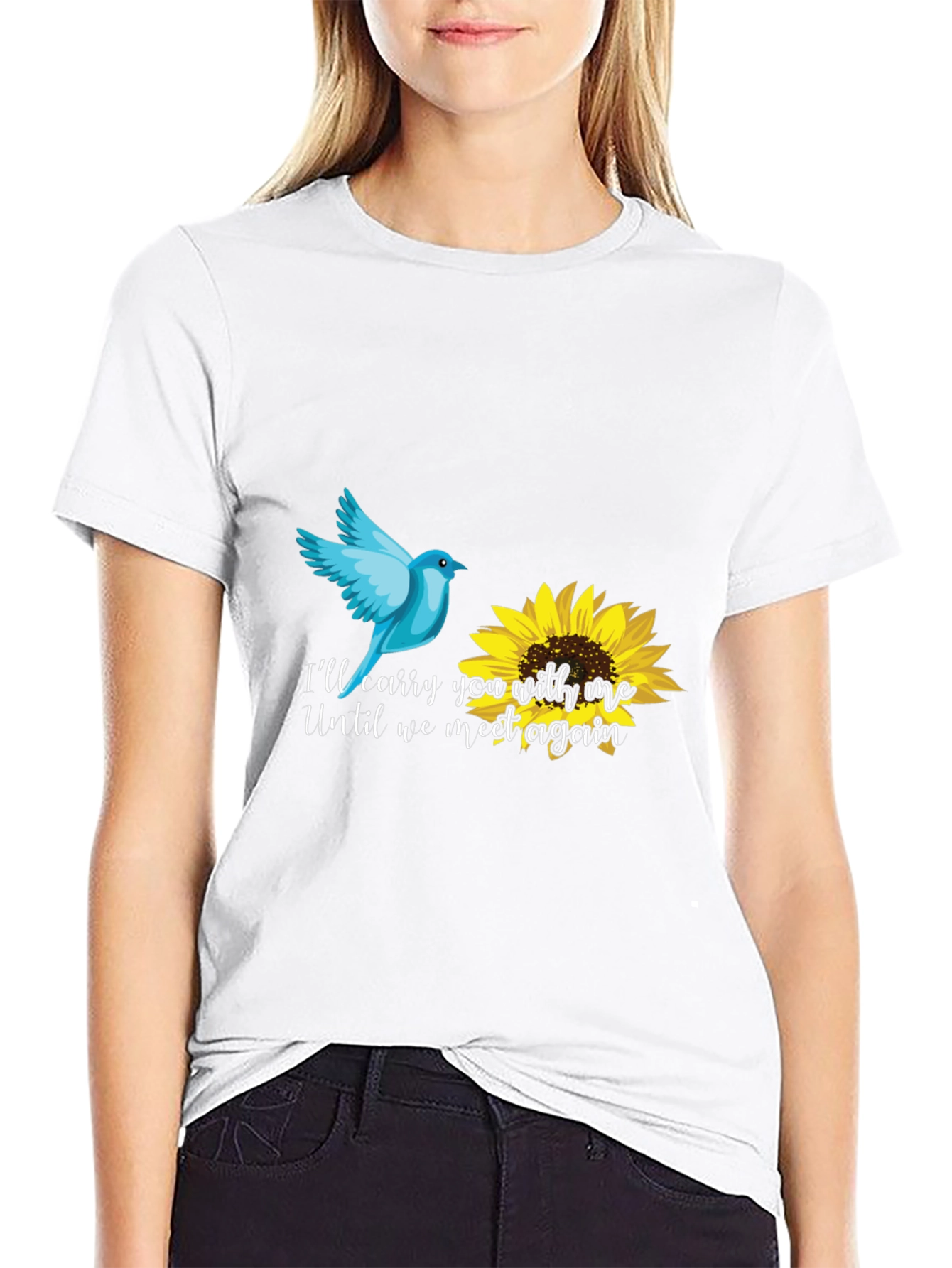 Carry You With Me Black T-Shirt