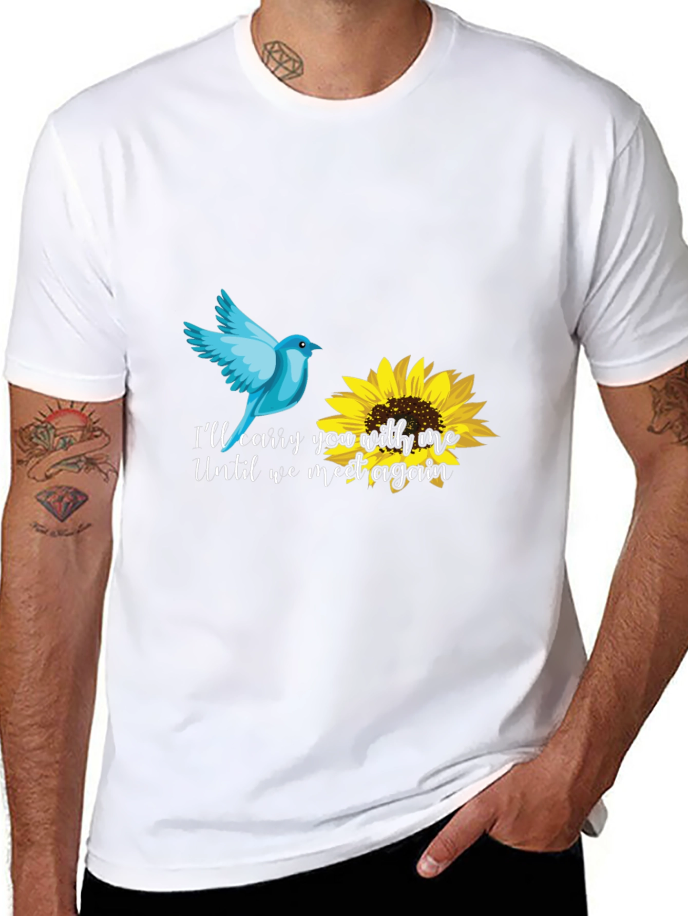 Carry You With Me Black T-Shirt