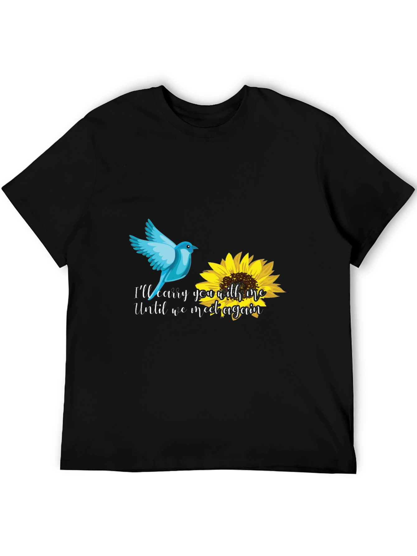 Carry You With Me Black T-Shirt