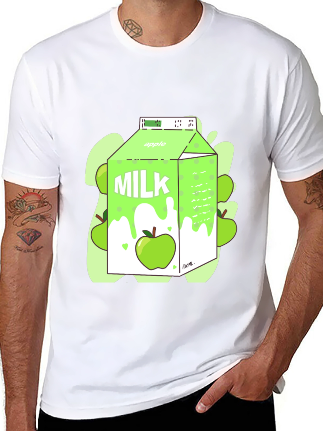 Apple Milk T-Shirt - Fresh & Unique Design