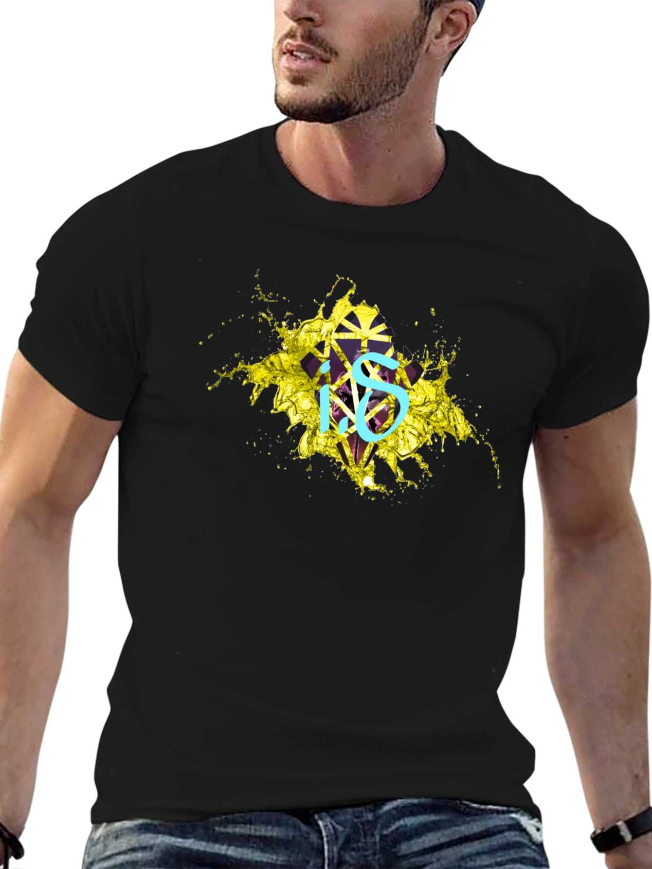 Abstract Graphic Tee - Modern Style