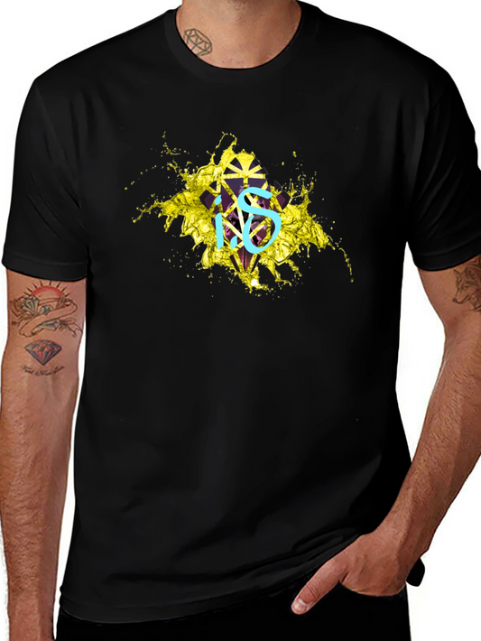 Abstract Graphic Tee - Modern Style