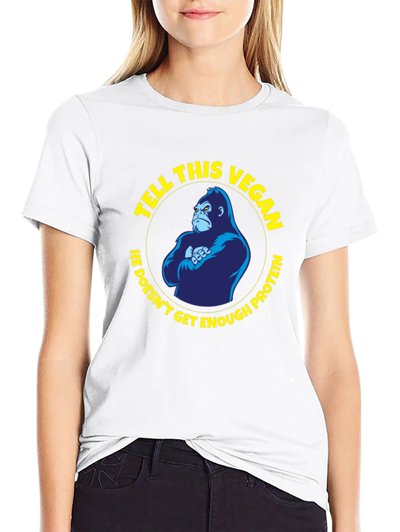 Tell This Vegan Enough Protein T-Shirt