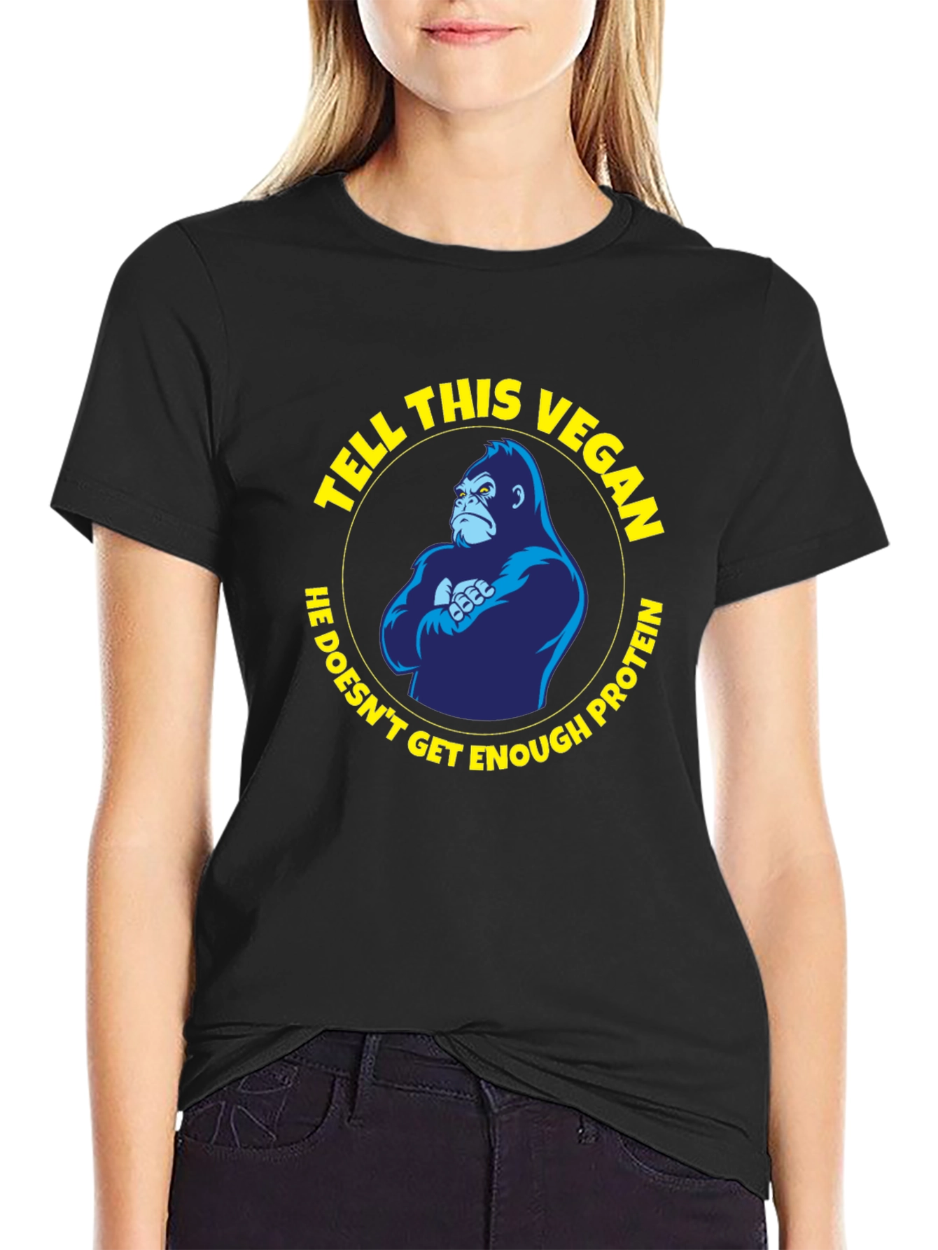 Tell This Vegan Enough Protein T-Shirt