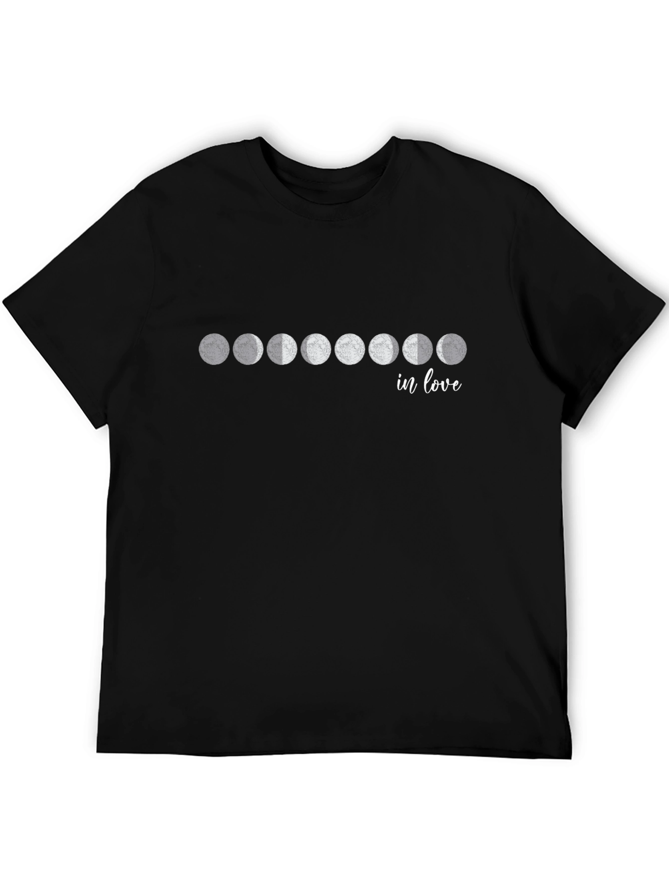 Moon Phase T-Shirt - In Love Black Tee