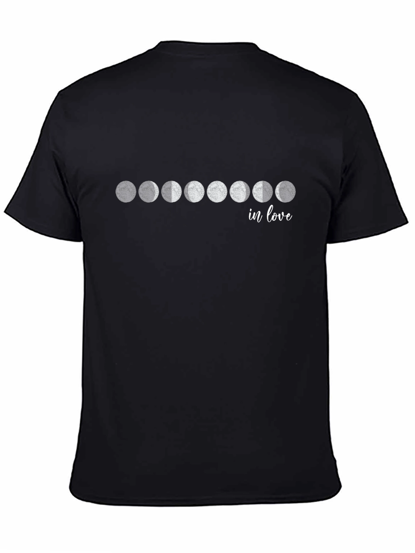 Moon Phase T-Shirt - In Love Black Tee