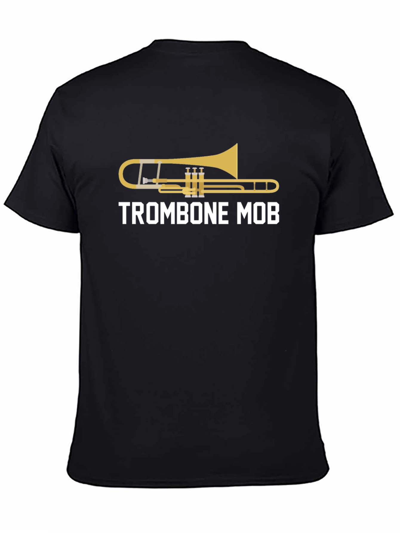 Trombone Mob Graphic T-Shirt - Musician Tee