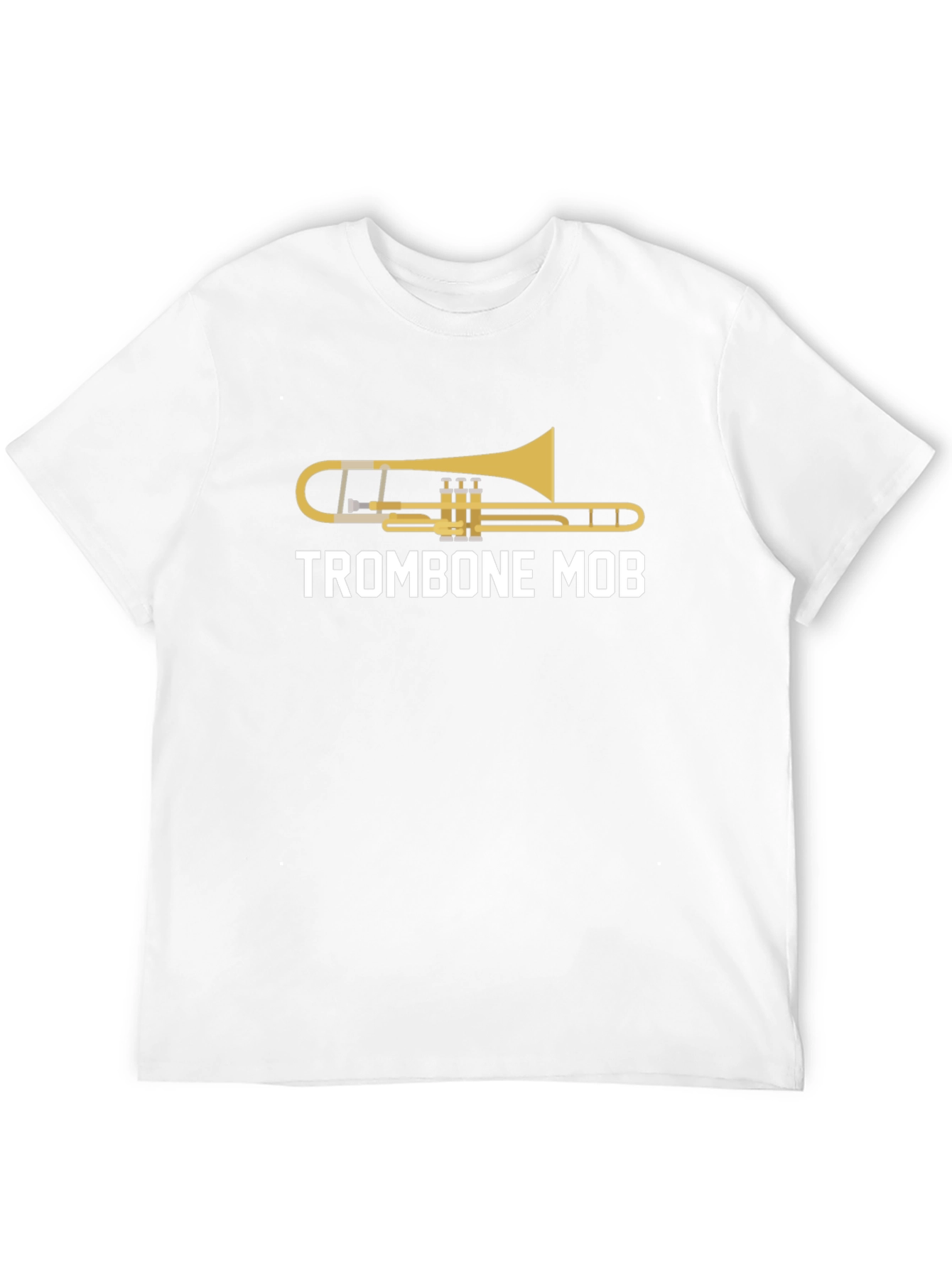 Trombone Mob Graphic T-Shirt - Musician Tee