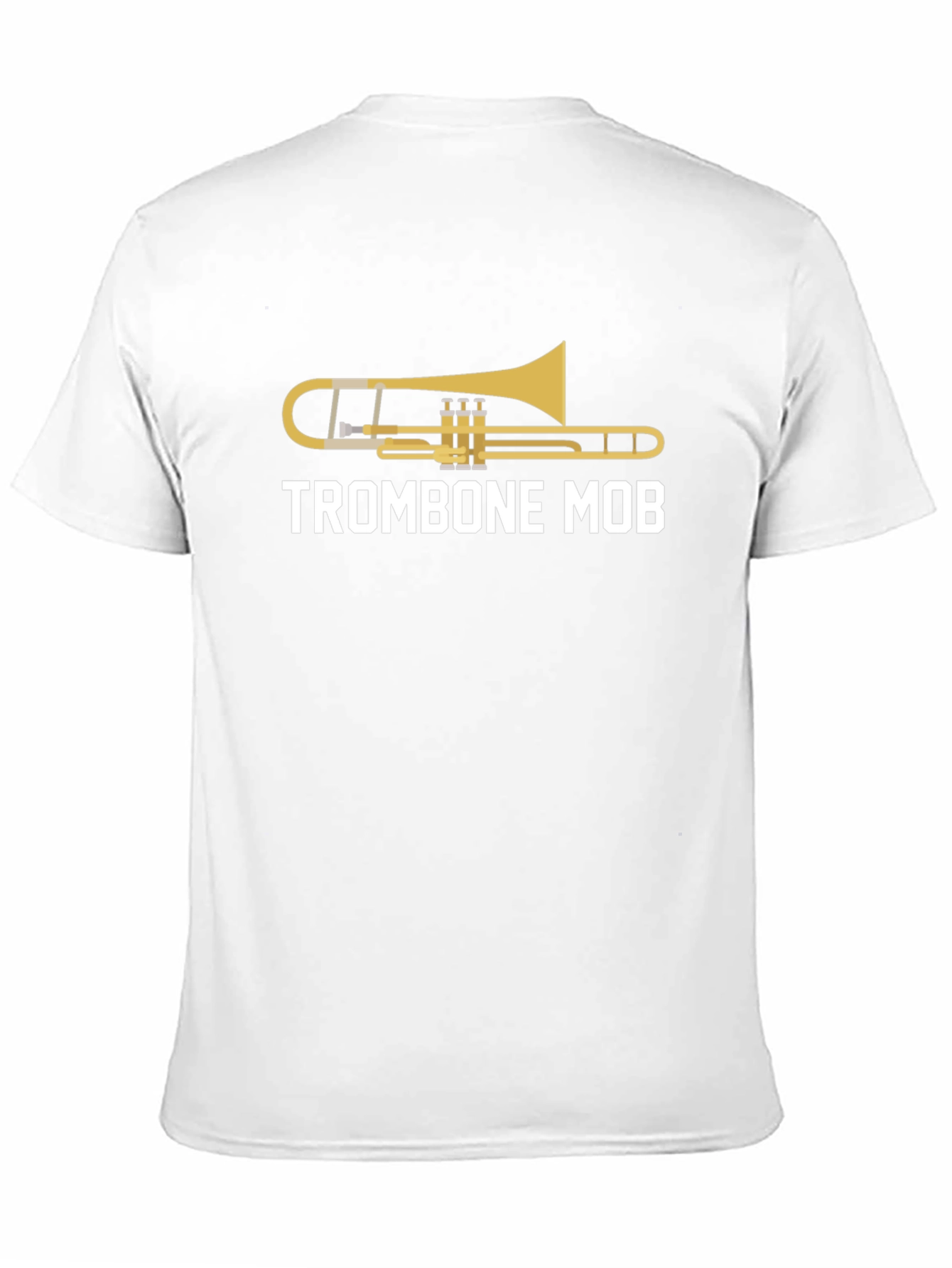 Trombone Mob Graphic T-Shirt - Musician Tee