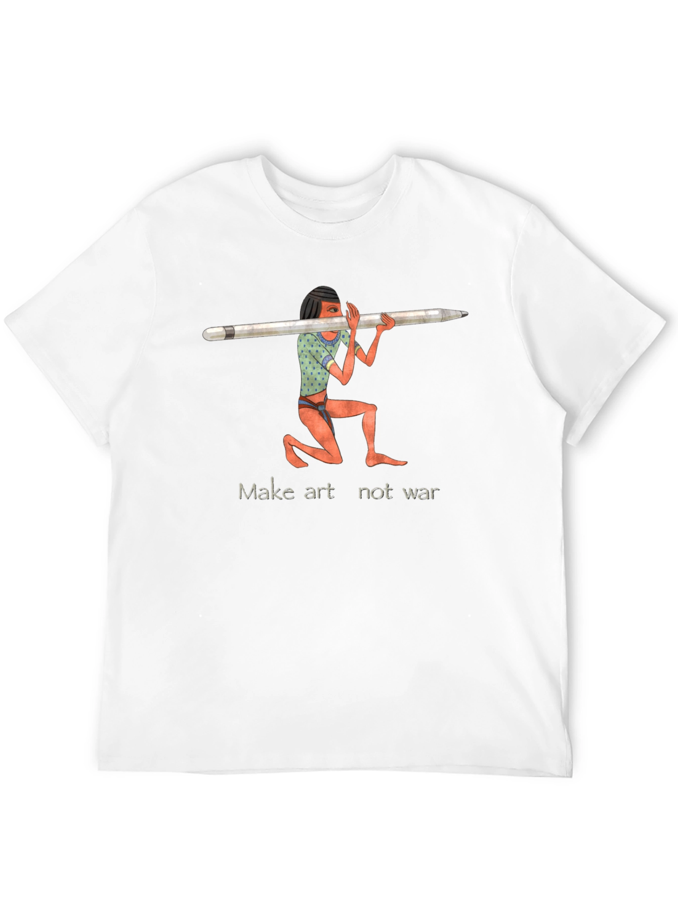 Make Art Not War Graphic Tee