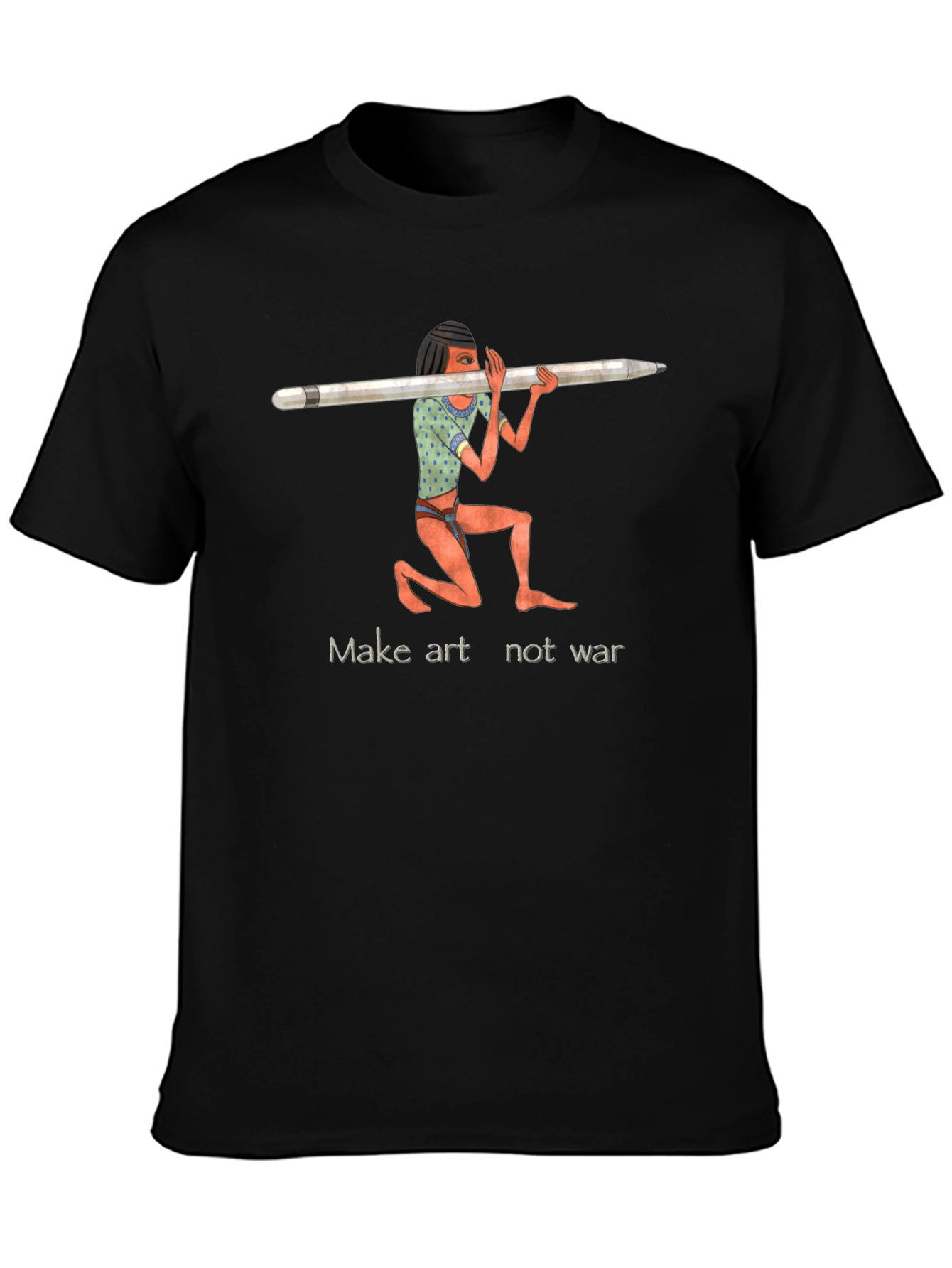 Make Art Not War Graphic Tee