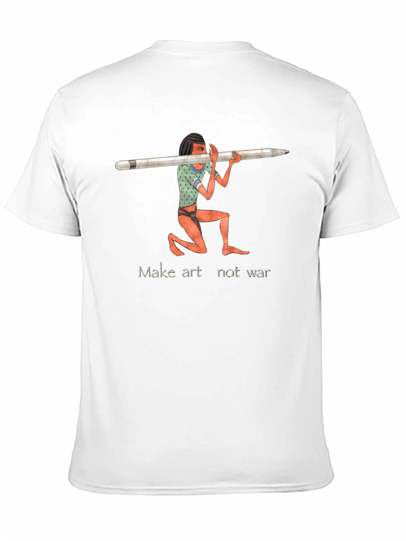Make Art Not War Graphic Tee