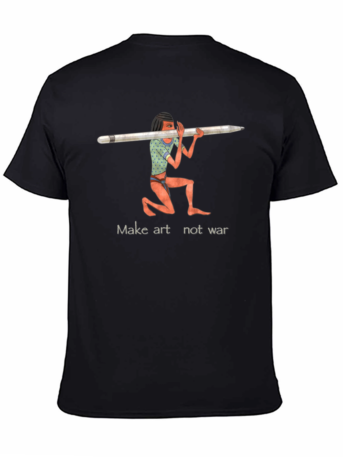Make Art Not War Graphic Tee