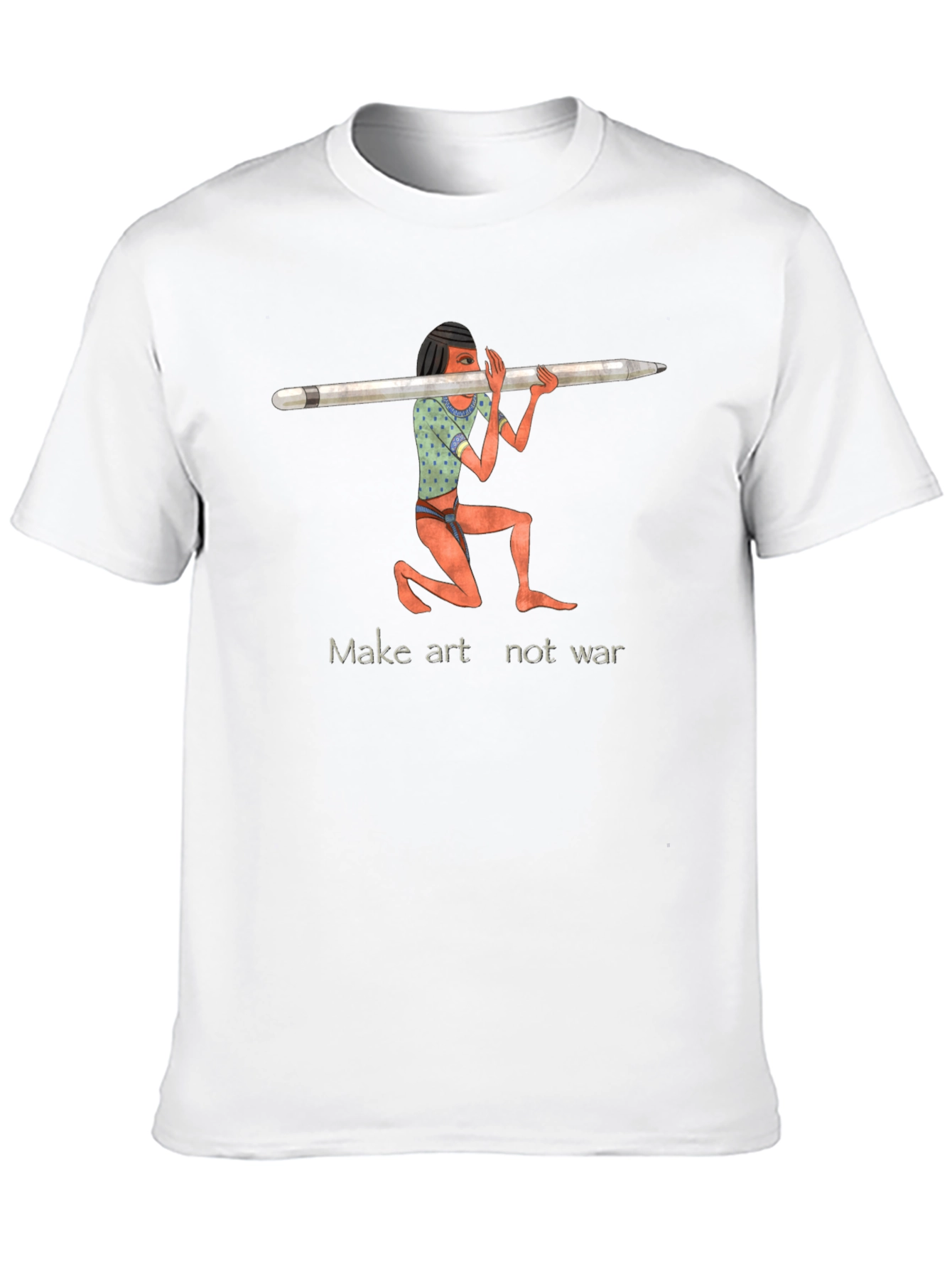 Make Art Not War Graphic Tee