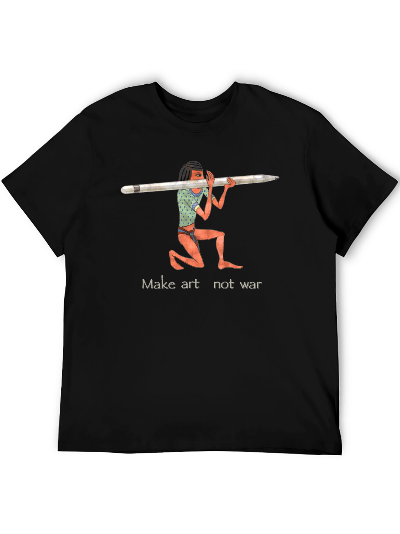 Make Art Not War Graphic Tee