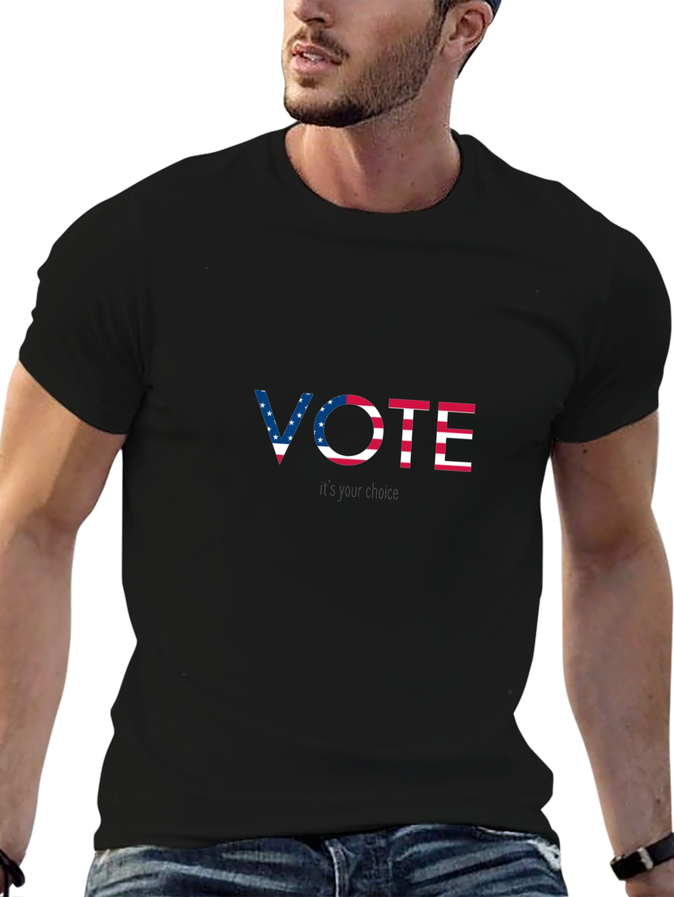 Vote T-Shirt - Patriotic Design - Election Apparel