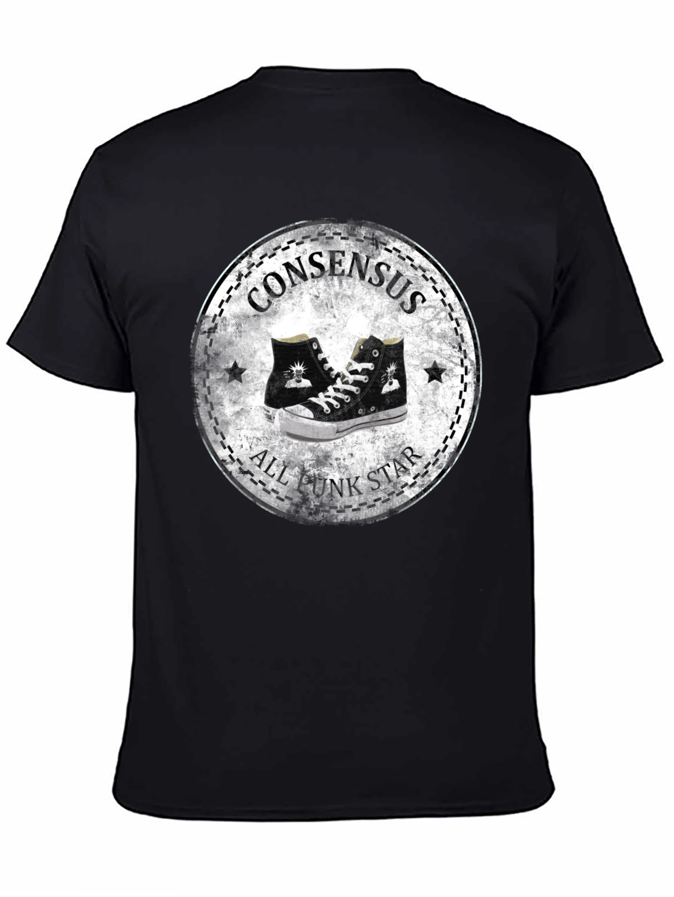 Consensus All Punk Star Graphic T-Shirt