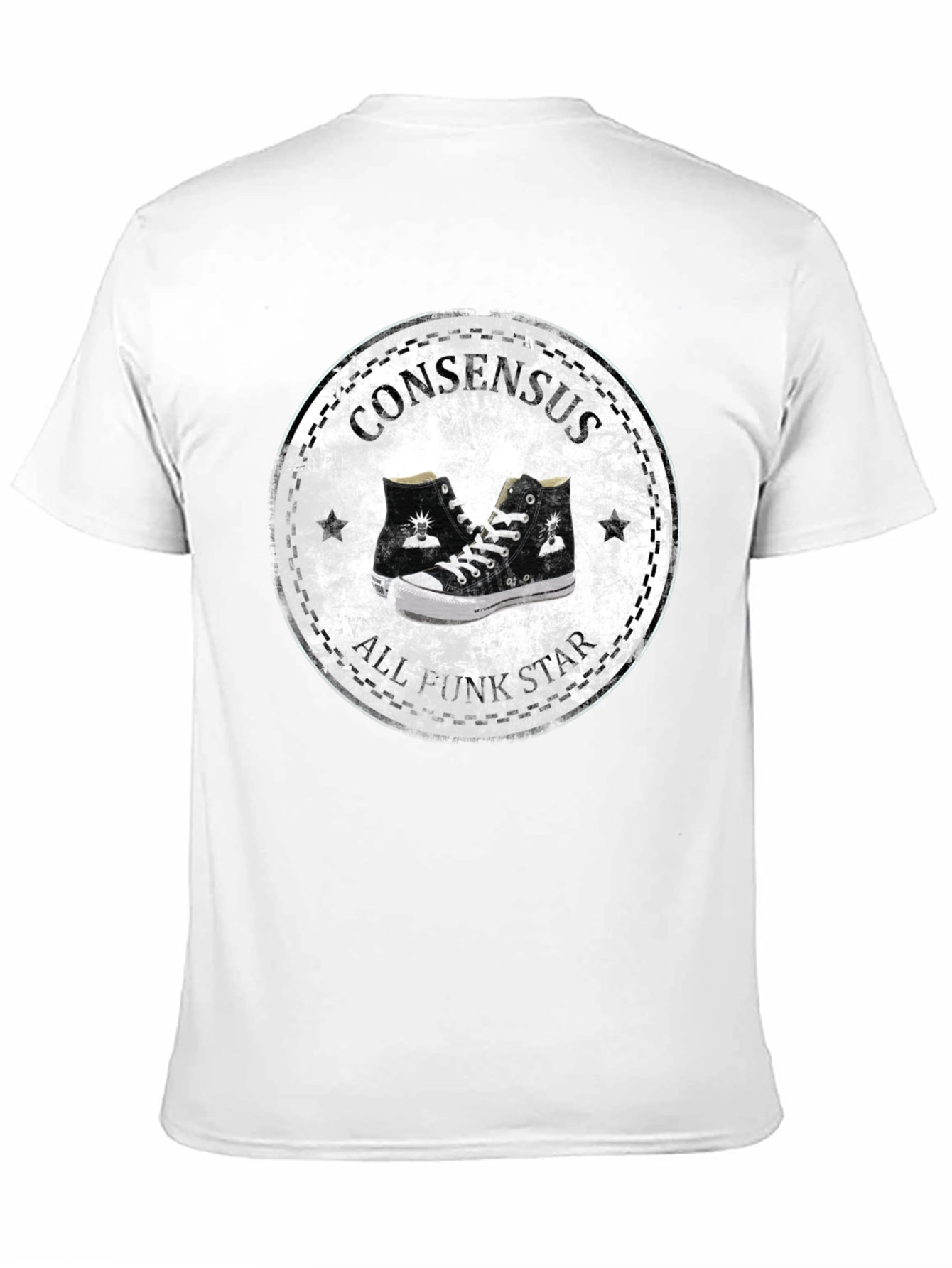 Consensus All Punk Star Graphic T-Shirt