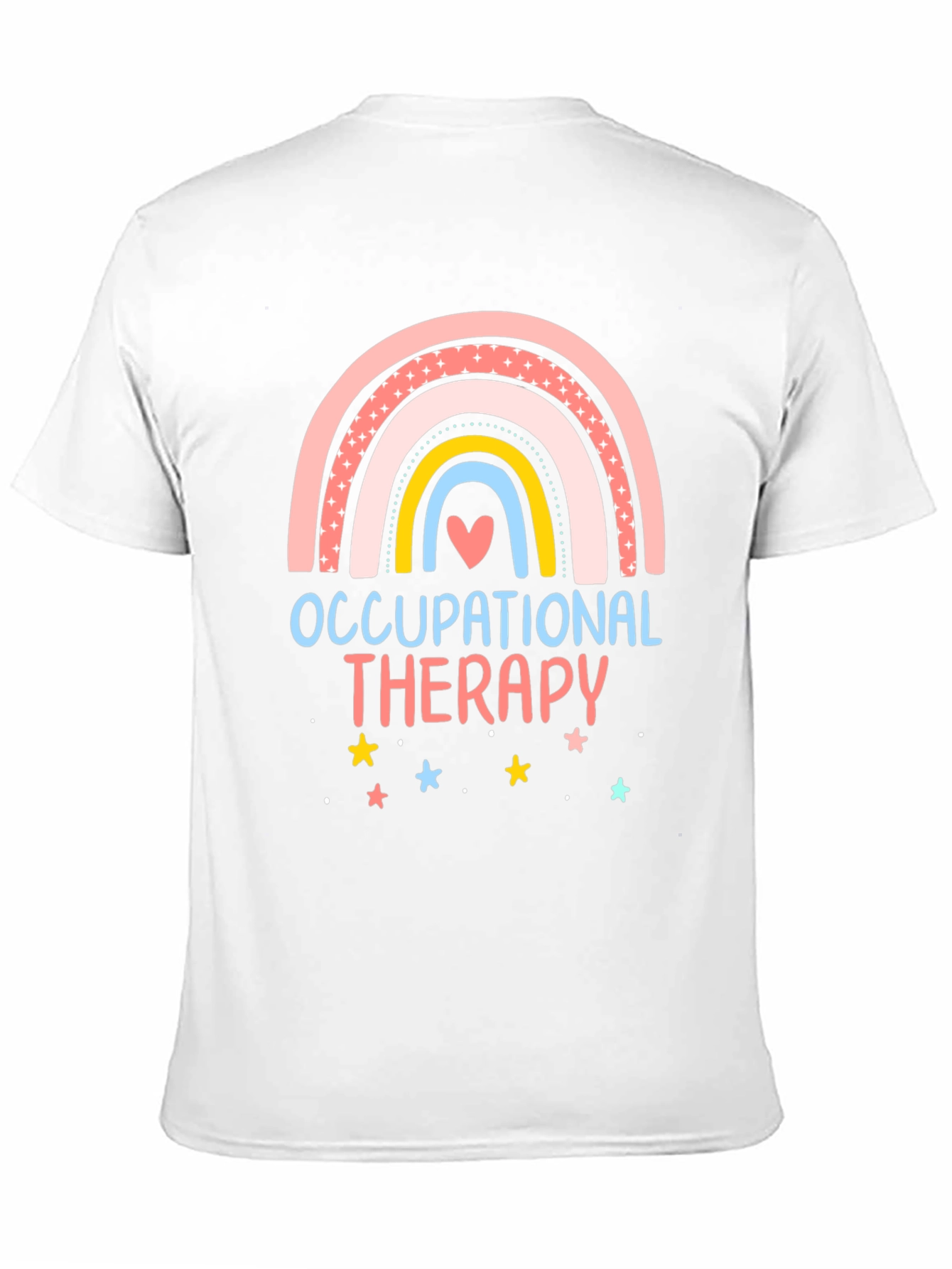 Occupational Therapy Rainbow Graphic Tee