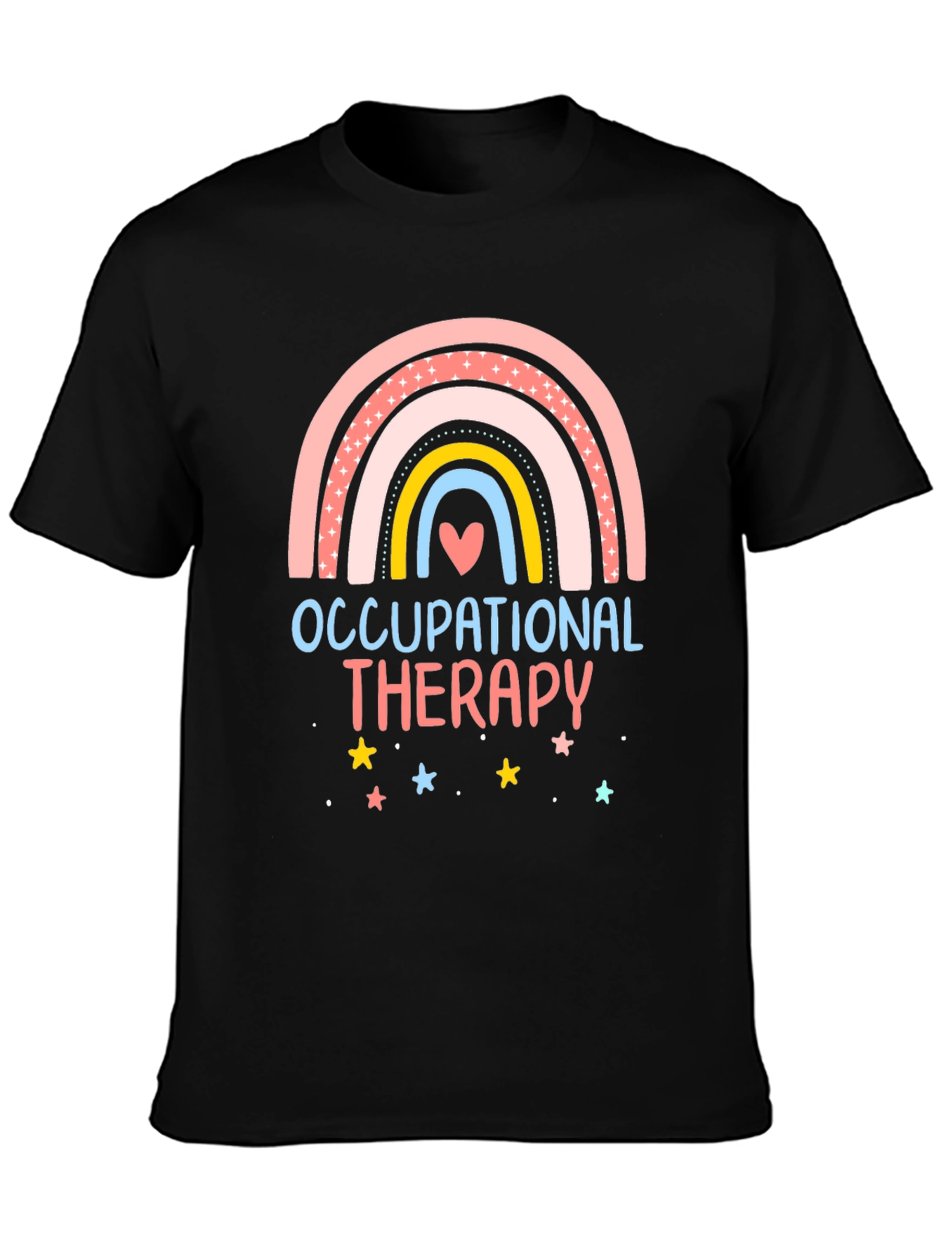 Occupational Therapy Rainbow Graphic Tee
