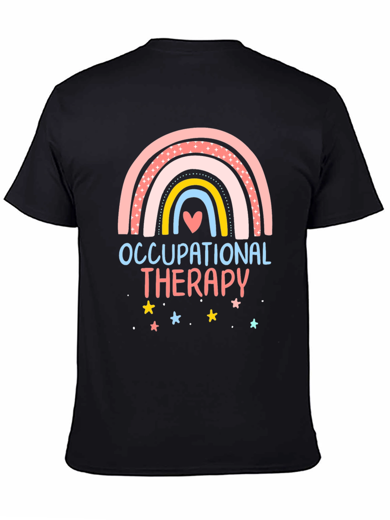 Occupational Therapy Rainbow Graphic Tee