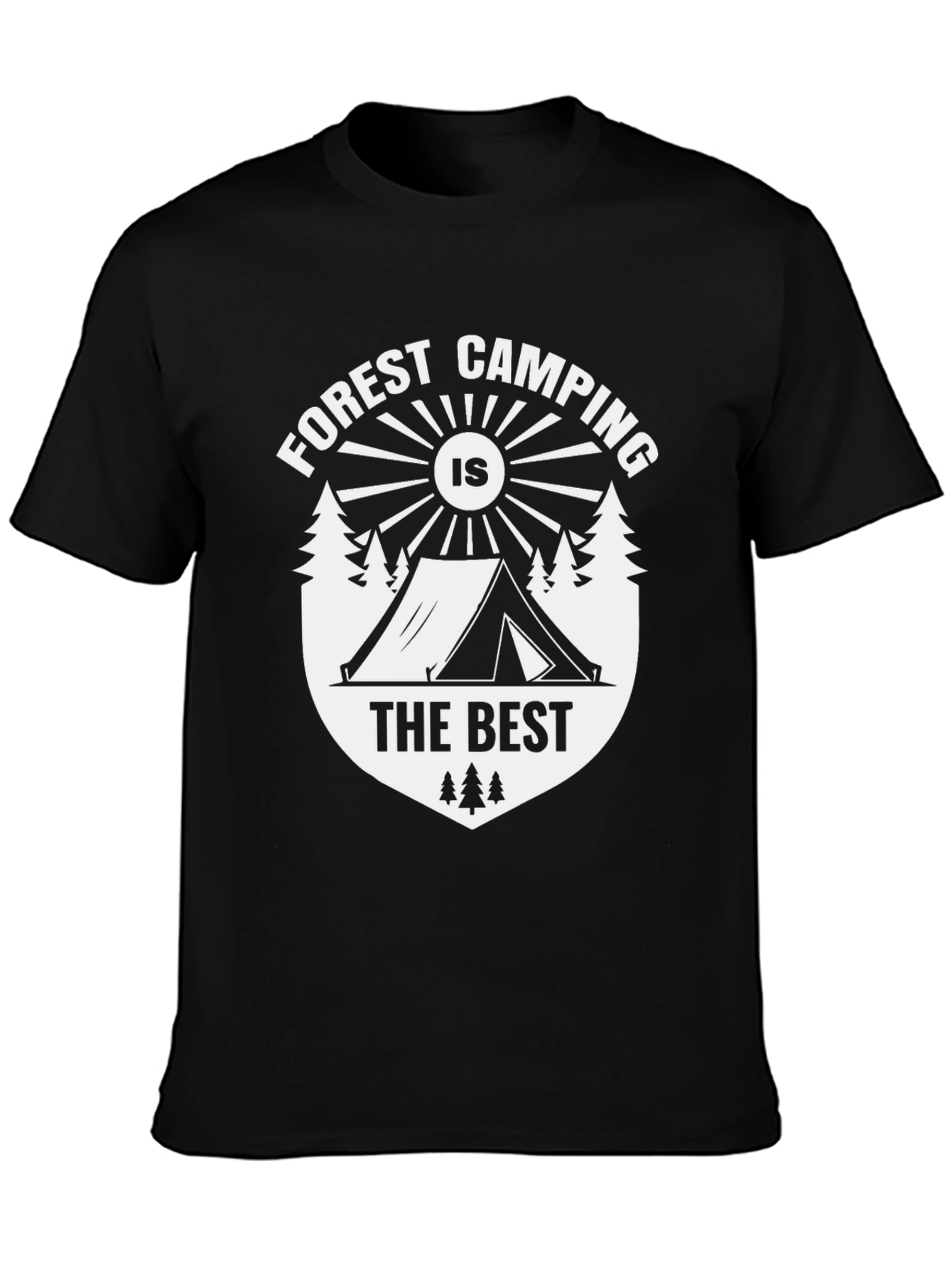 Forest Camping T-Shirt - Nature Lover Apparel