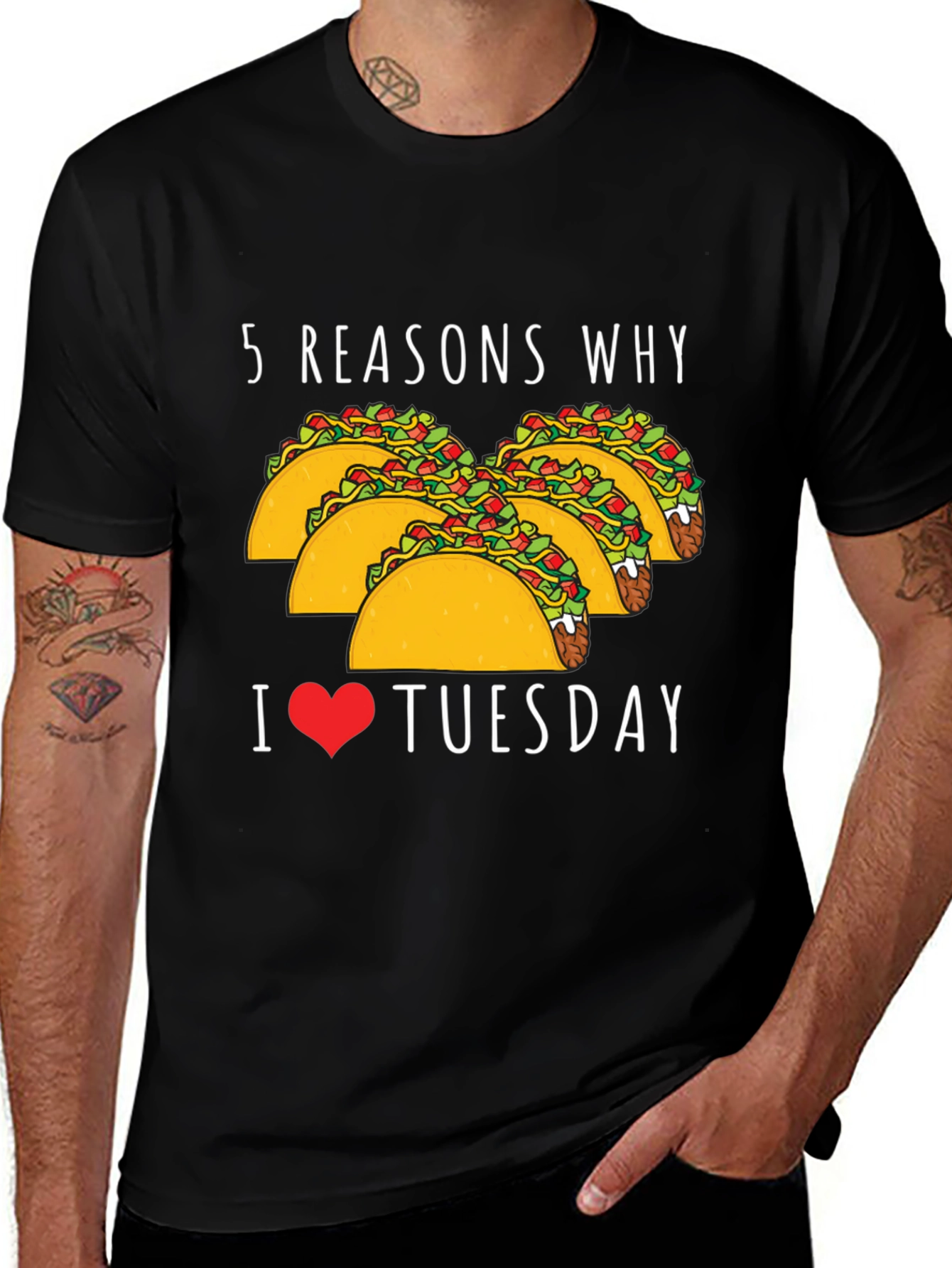5 Reasons Why: Taco Tuesday Graphic Tee