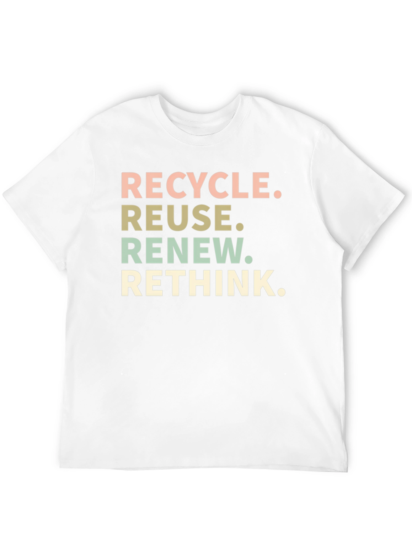 Eco-Friendly Recycle Reuse T-Shirt