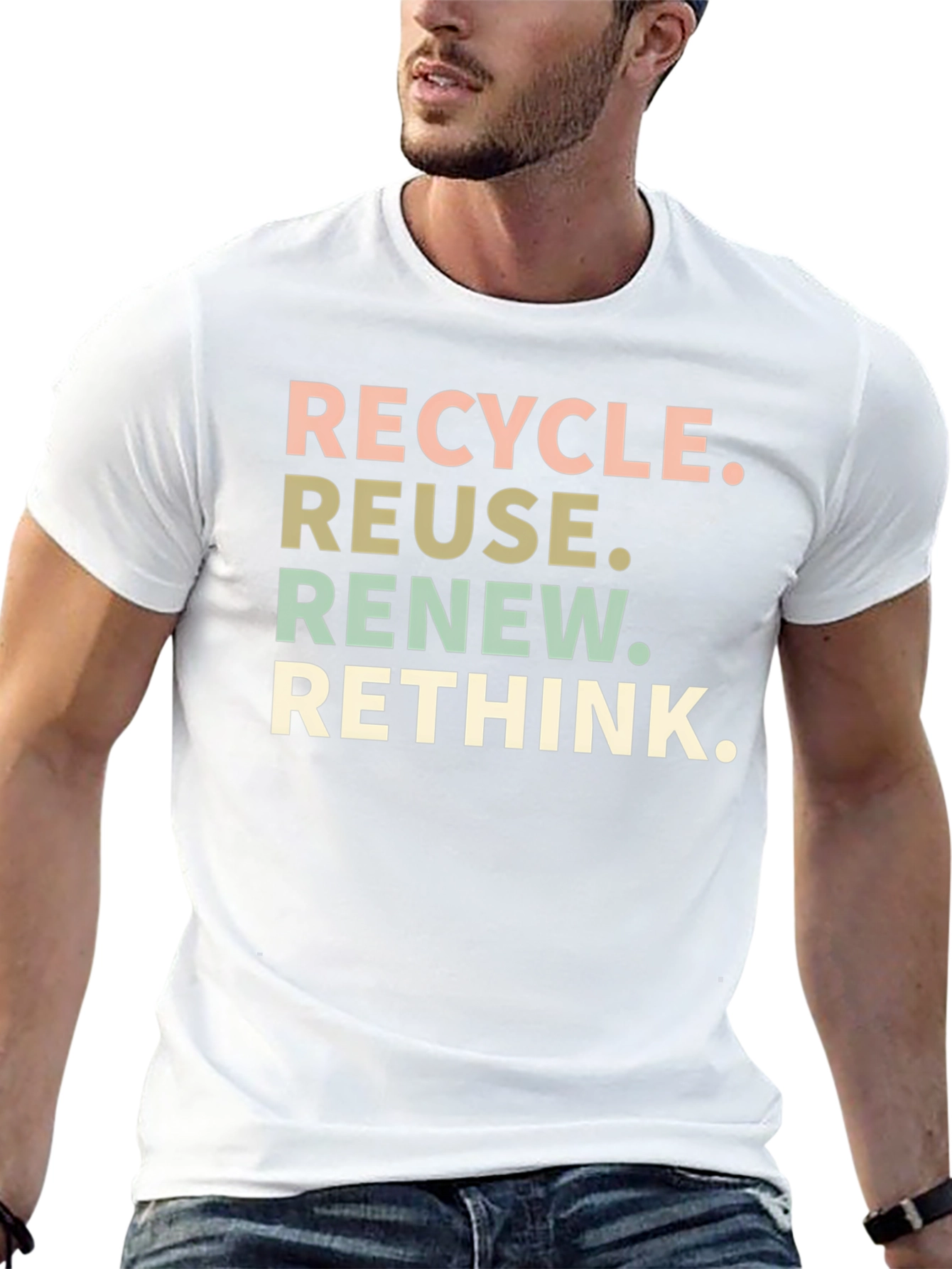 Eco-Friendly Recycle Reuse T-Shirt