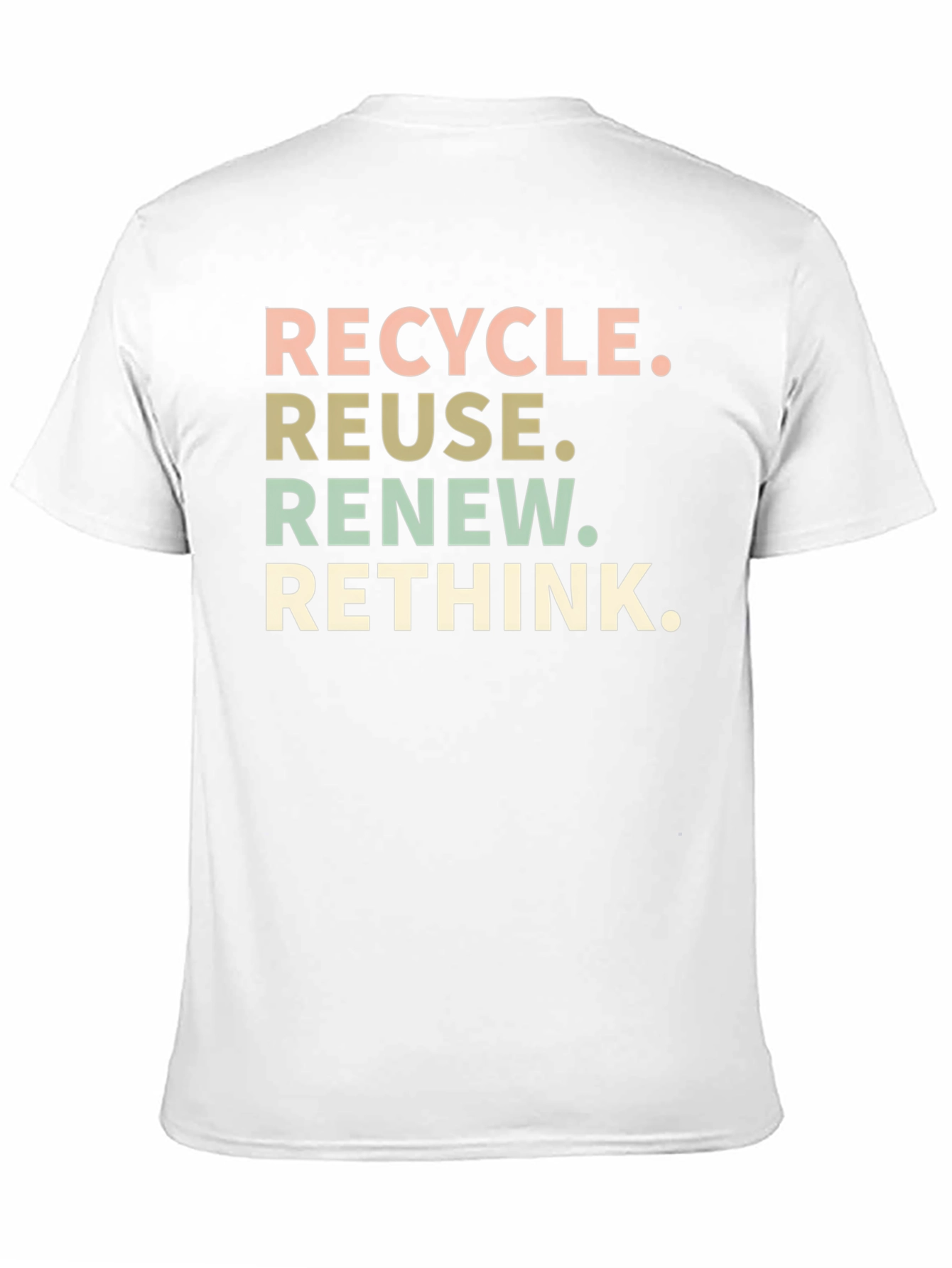 Eco-Friendly Recycle Reuse T-Shirt