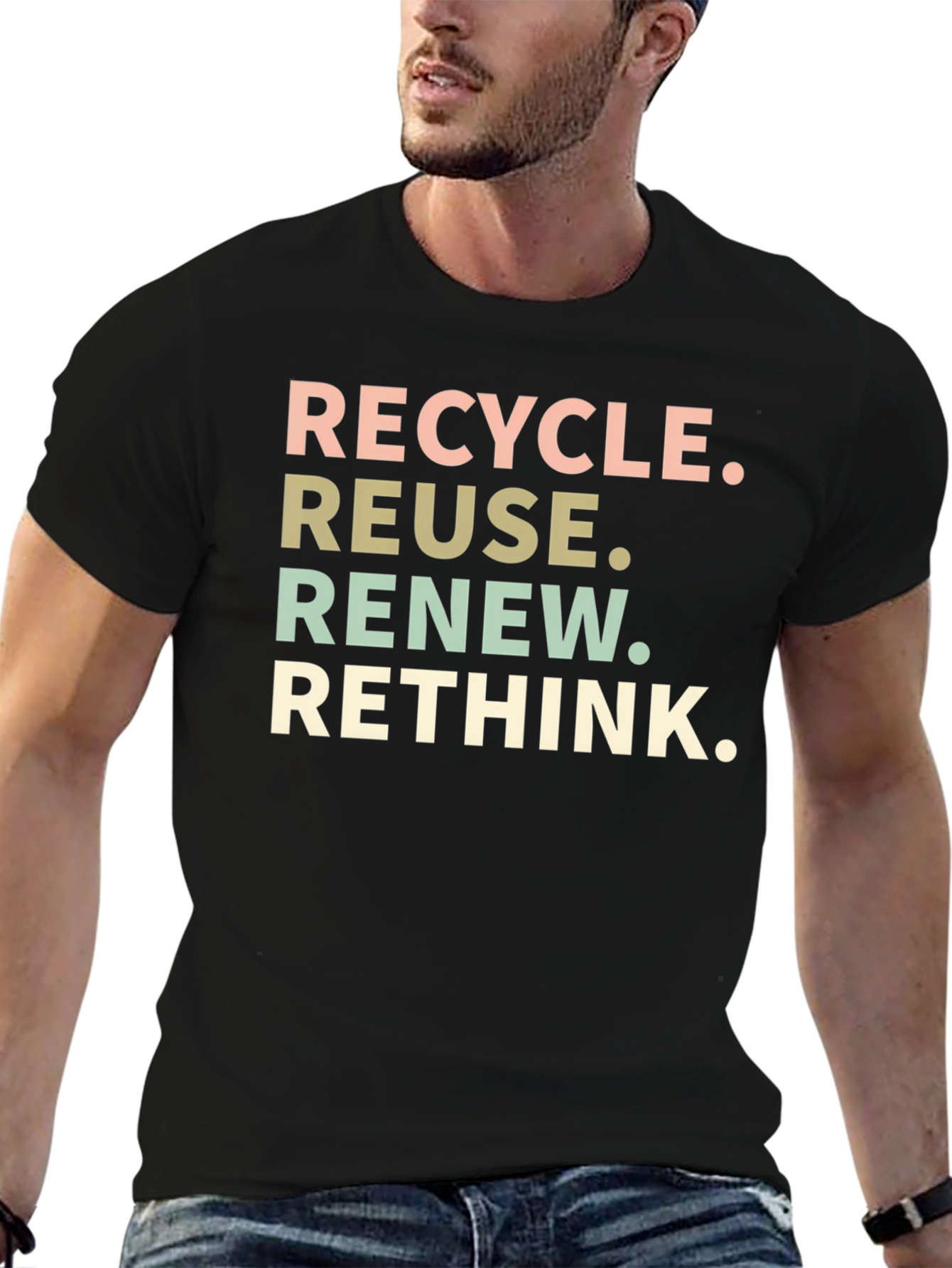 Eco-Friendly Recycle Reuse T-Shirt