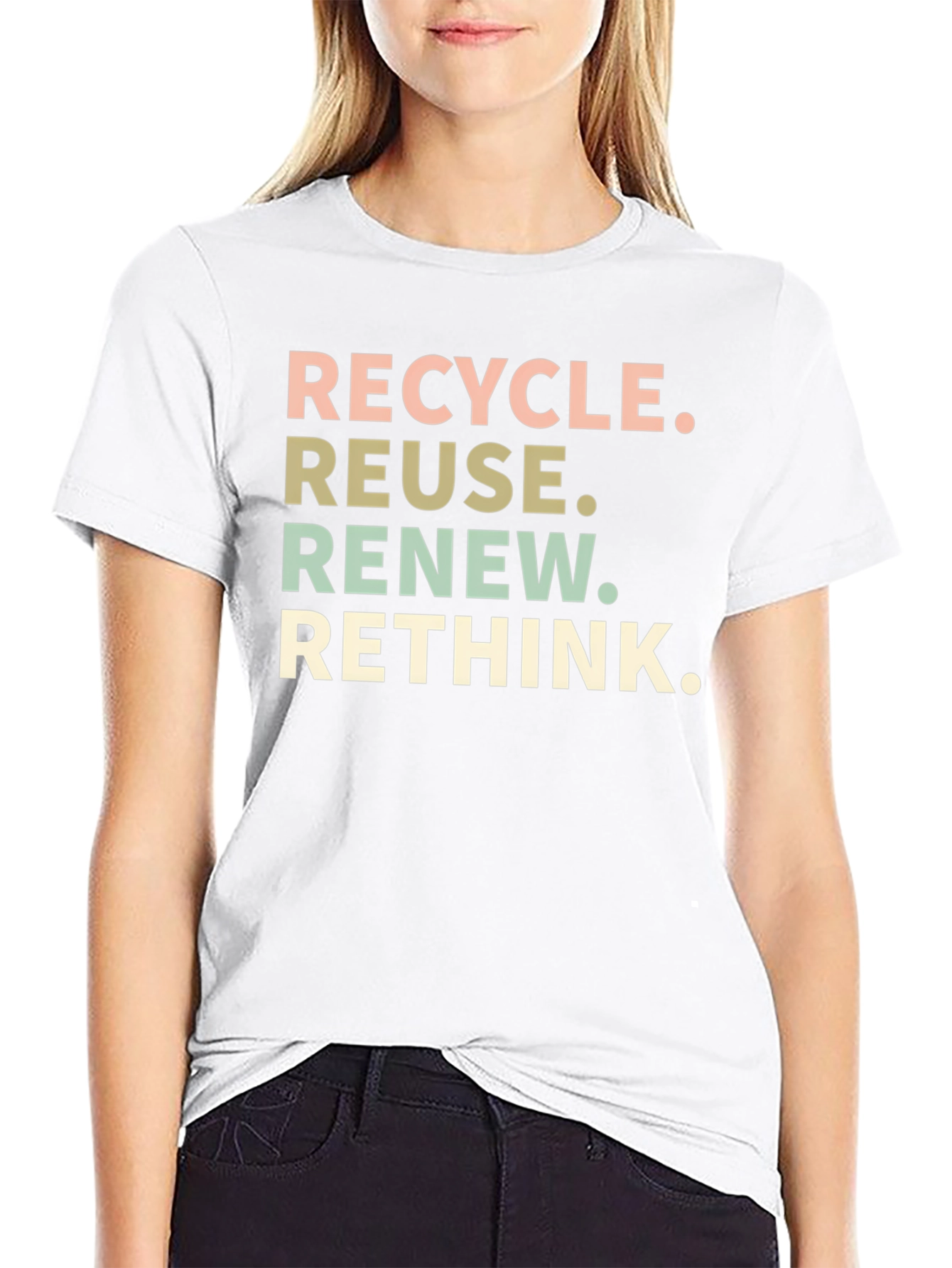 Eco-Friendly Recycle Reuse T-Shirt