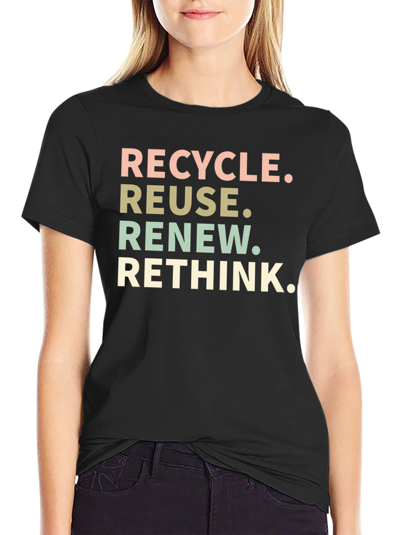 Eco-Friendly Recycle Reuse T-Shirt