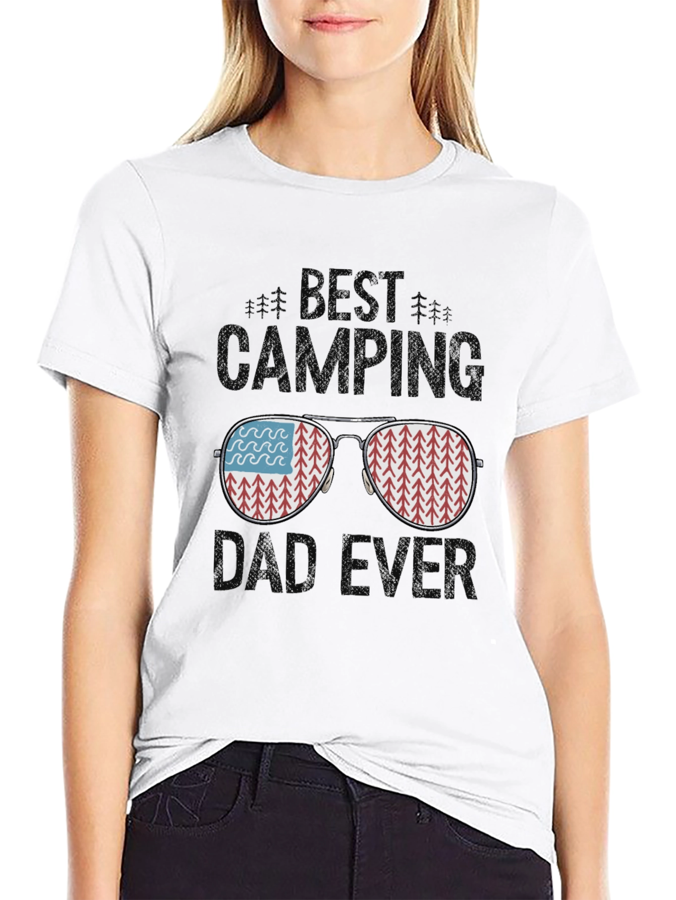 Best Camping Dad Ever T-Shirt